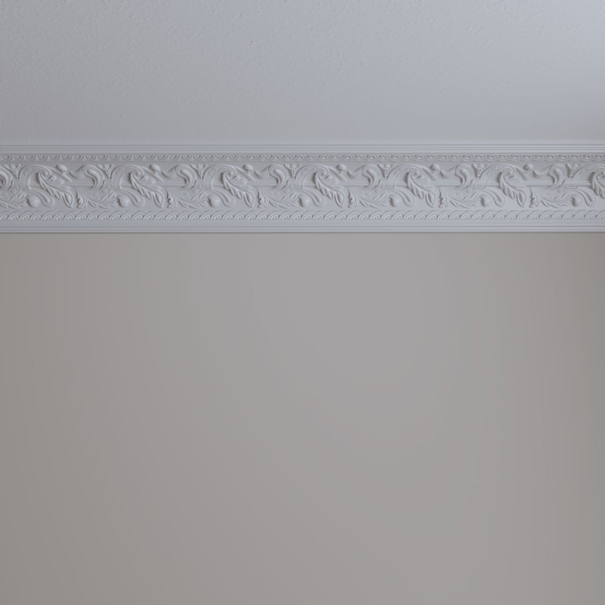 Kinsley 94.5" White Polyurethane Crown Moulding