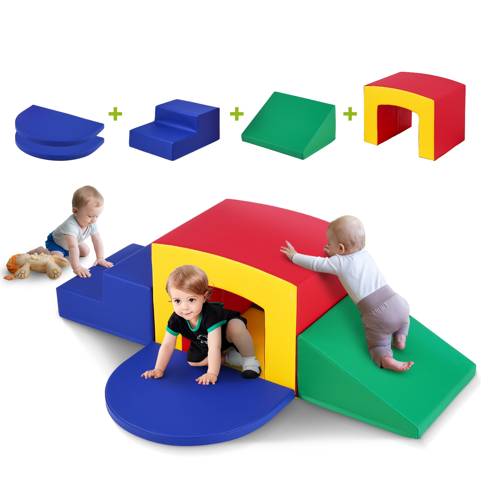 VEVOR Climb and Slide in the Kids Play Toys department at Lowes.com