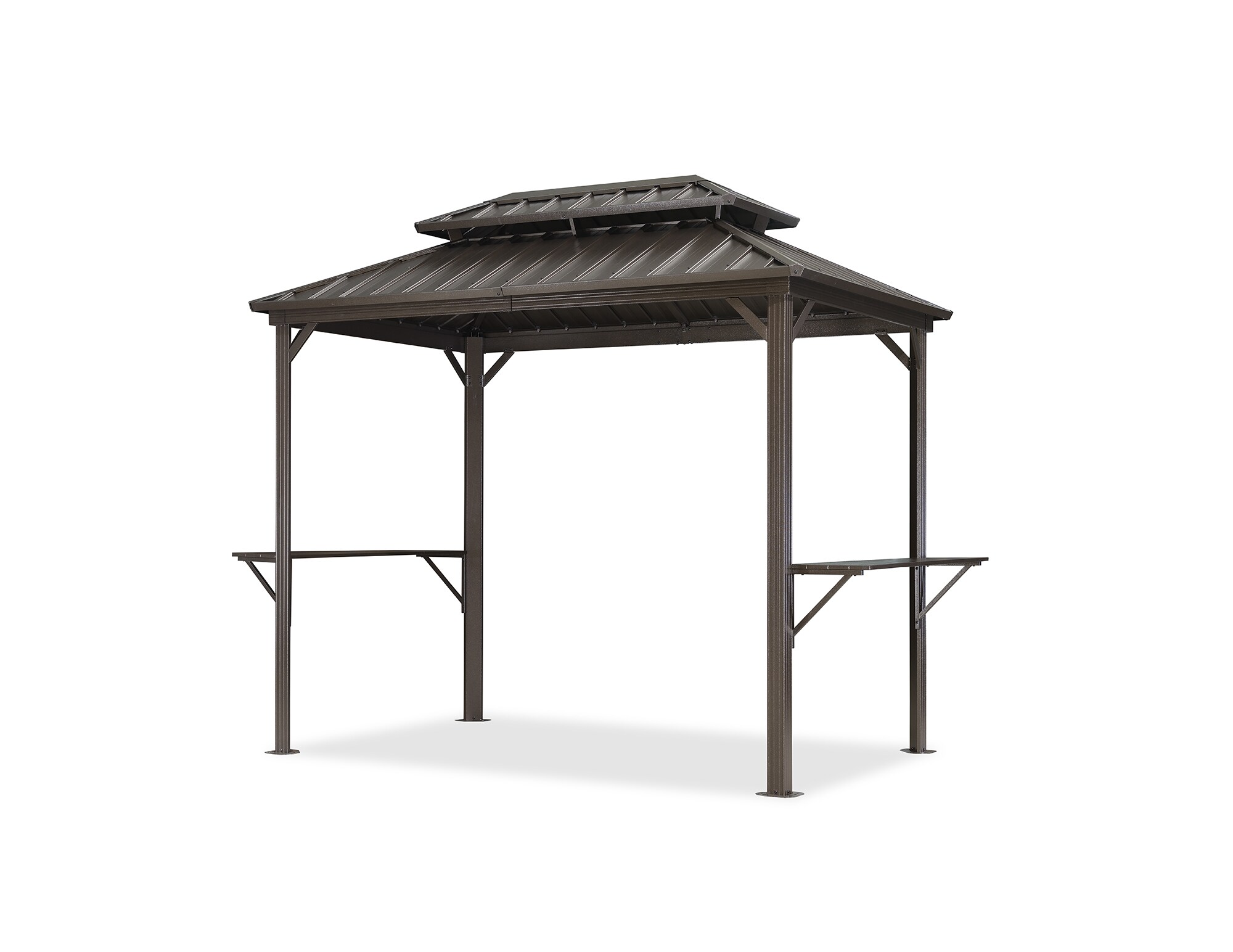 PURPLE LEAF LSMHTGG0609 Wood-Resin-Gazebos - View #2