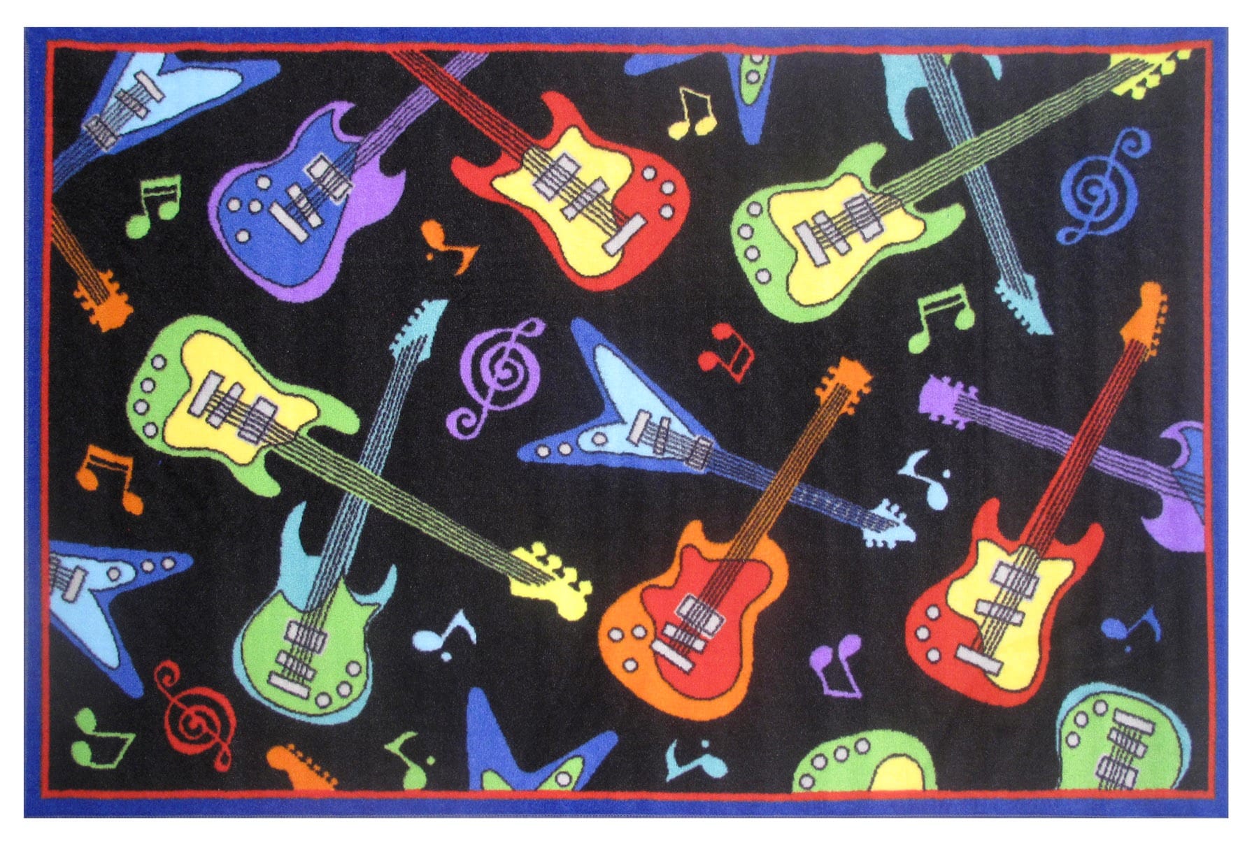 Fun Rugs FT-37 5178 Fun Time 4 X 6 (ft) Multi-color Indoor Area Rug