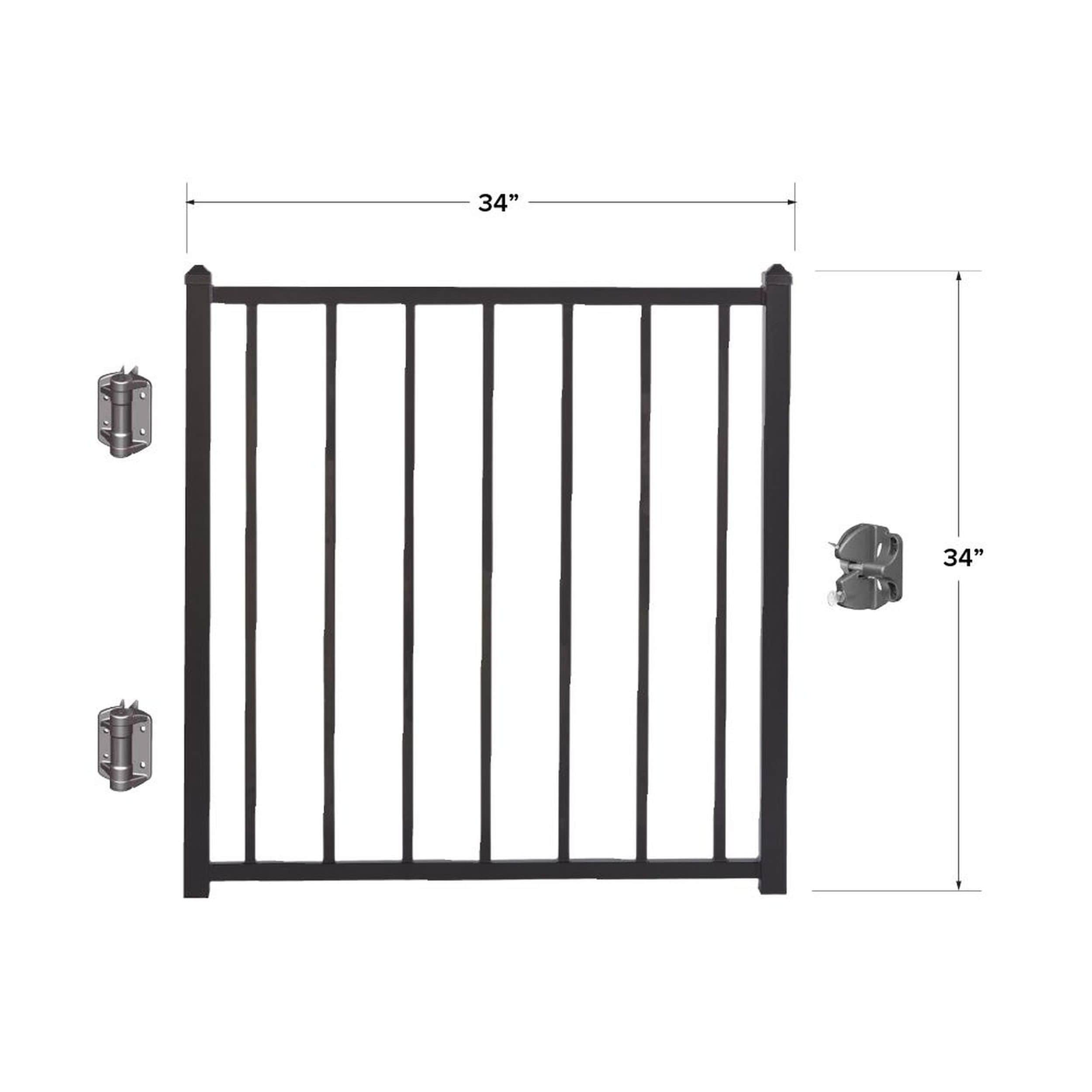 Fortress Building Products Fortress FE26 34x34 Gate Kit K-53134358 in ...