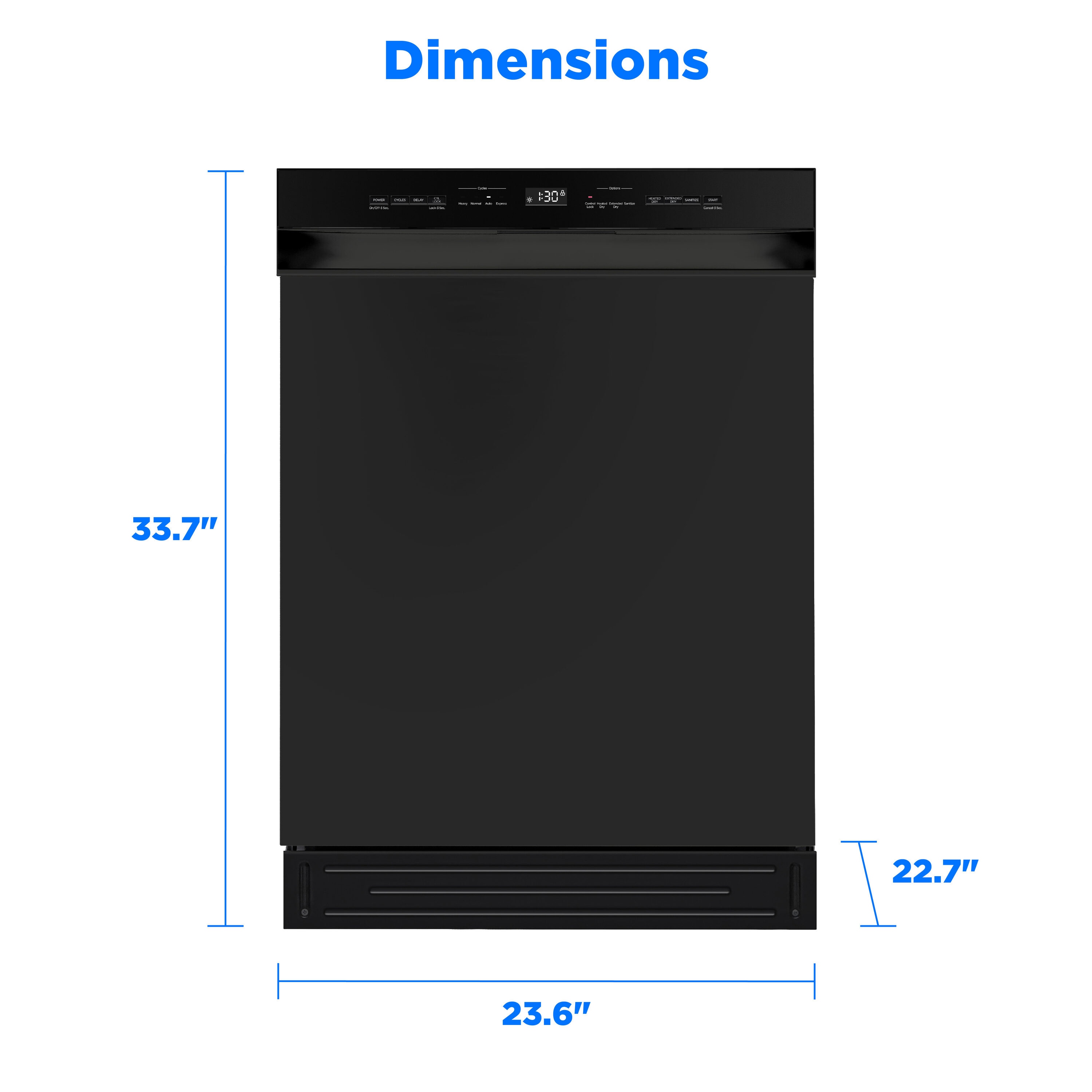 Midea MDF24P2BBB Builtin-Dish - View #16