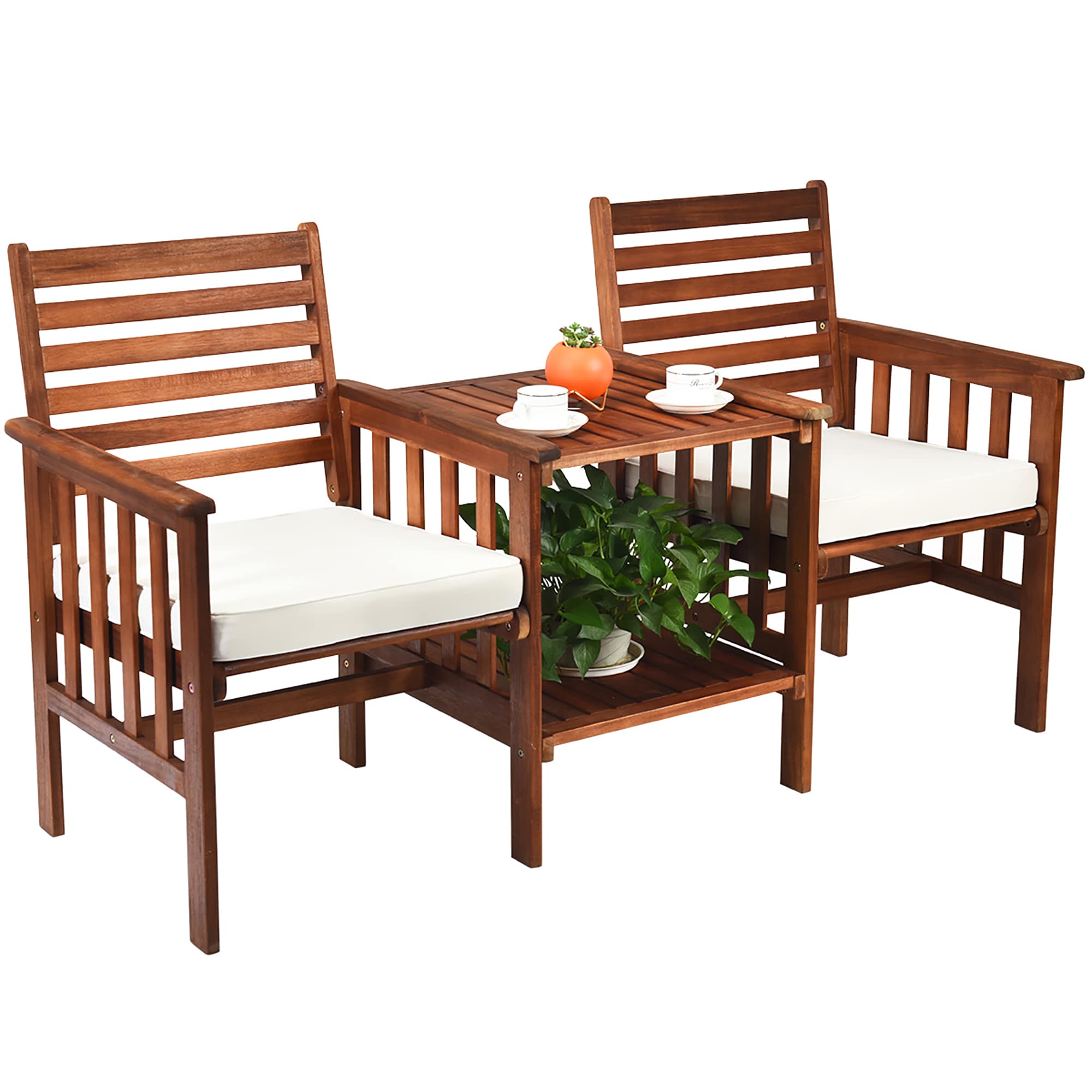 Costway OP70605WH Patio-Conversation-Sets - View #7