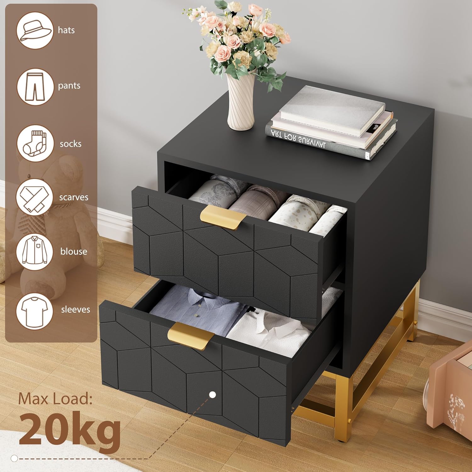 Qeetex YJCJ-PHO-343KSNMD dressers - View #4