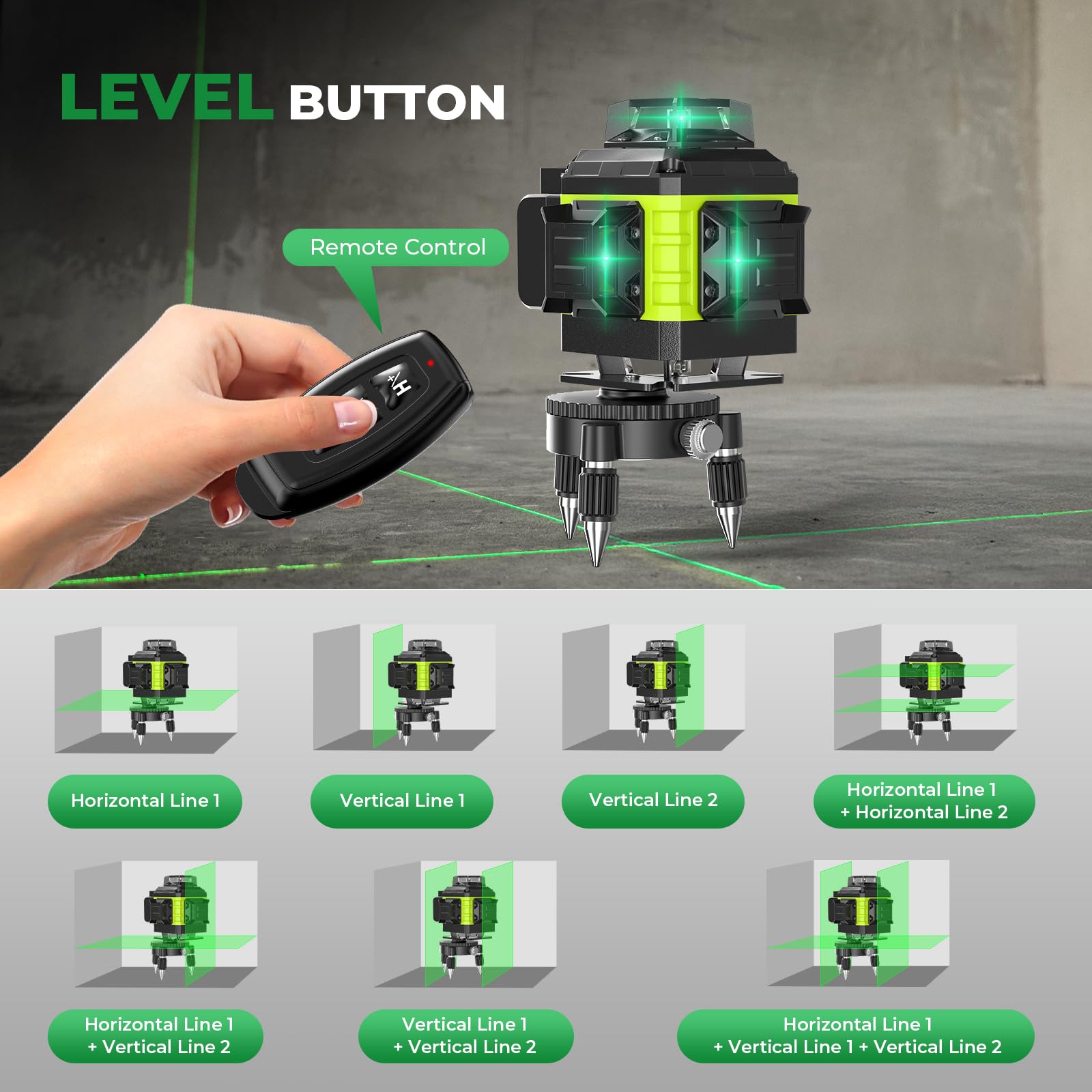 KHKFY LKH0819H183 Laser-Level - View #4