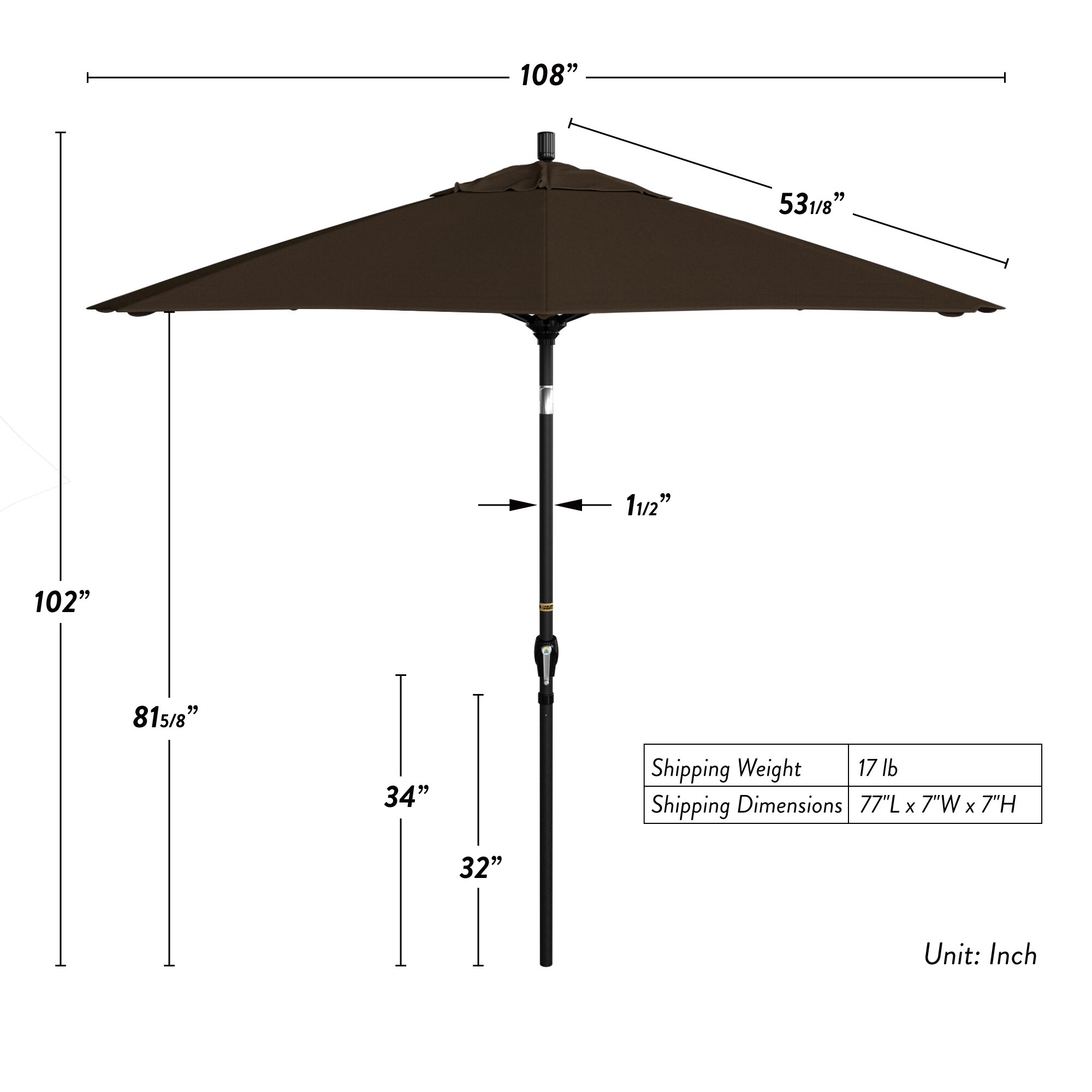 California Umbrella 194061828489 Umbrellas-2 - View #6