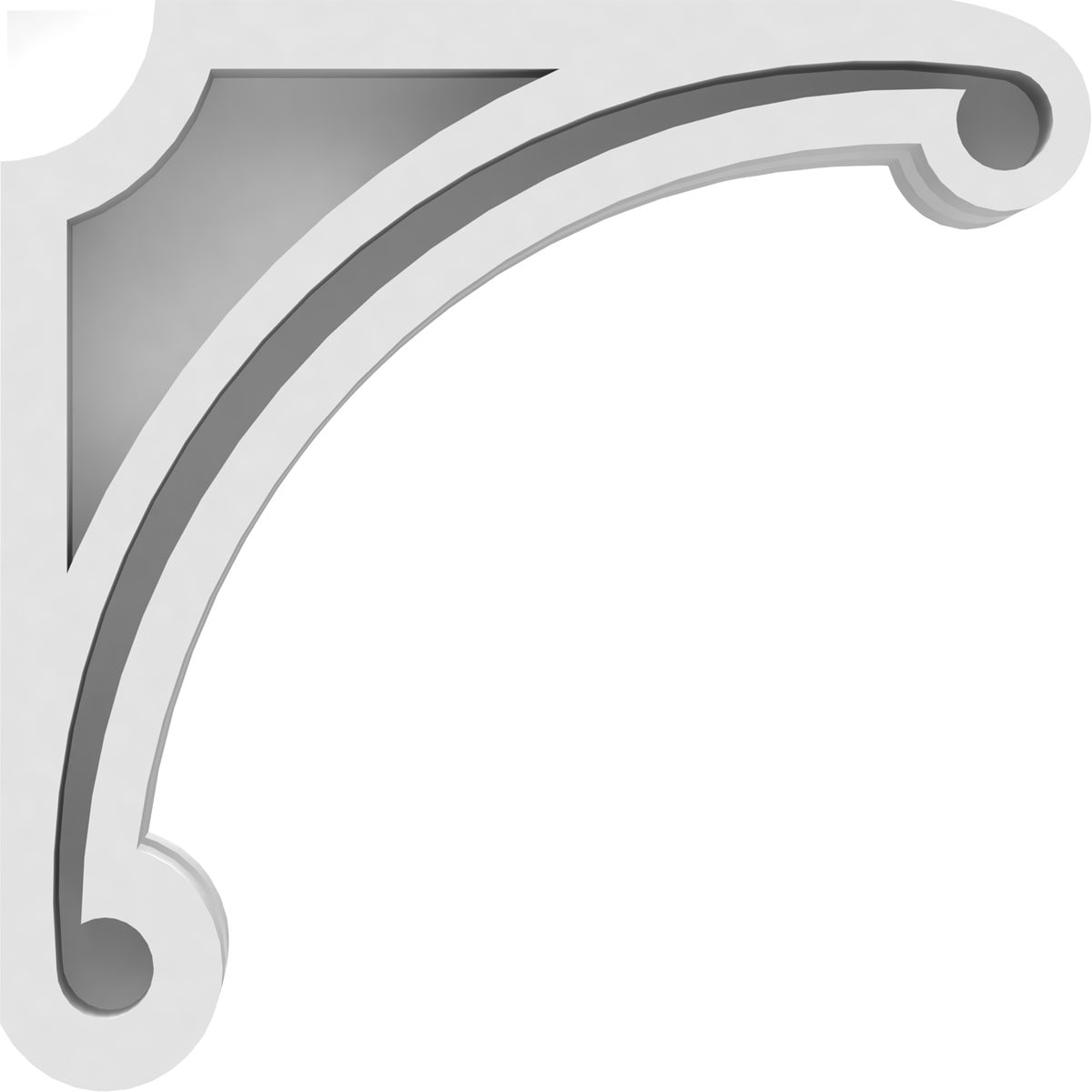 Ekena Millwork CORP01X06X06AH corbels - View #3