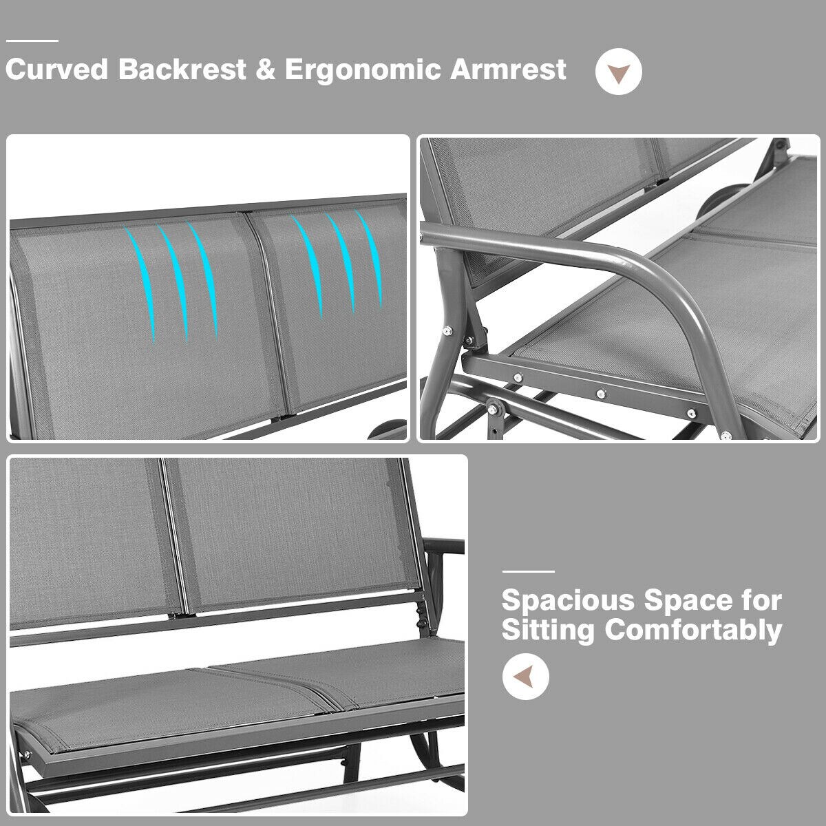 CASAINC WF-OP70489GR-LA Patio-Chairs - View #7