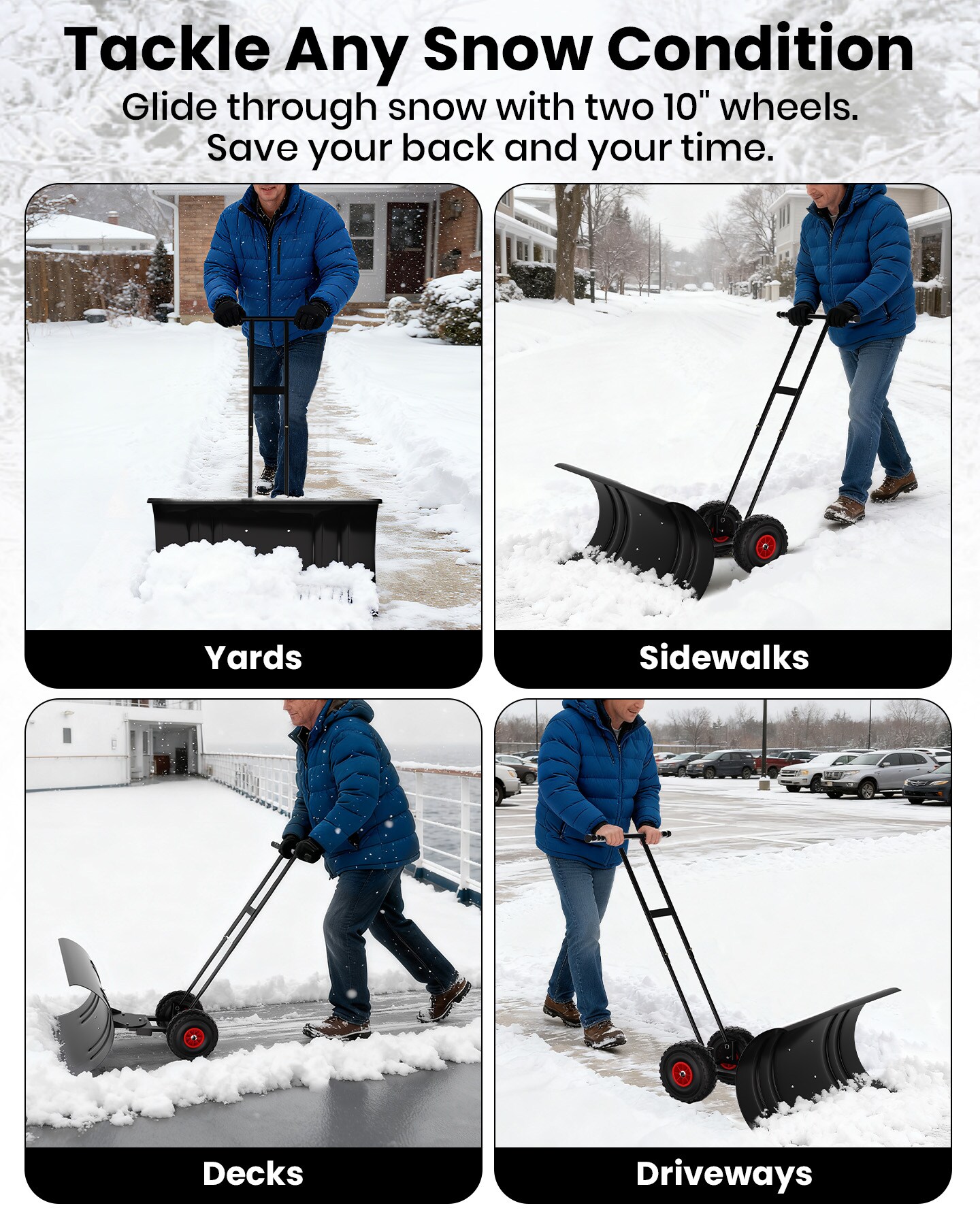 Garvee JXNAG-PPG-33YE9P8B Snow-Shovels - View #5