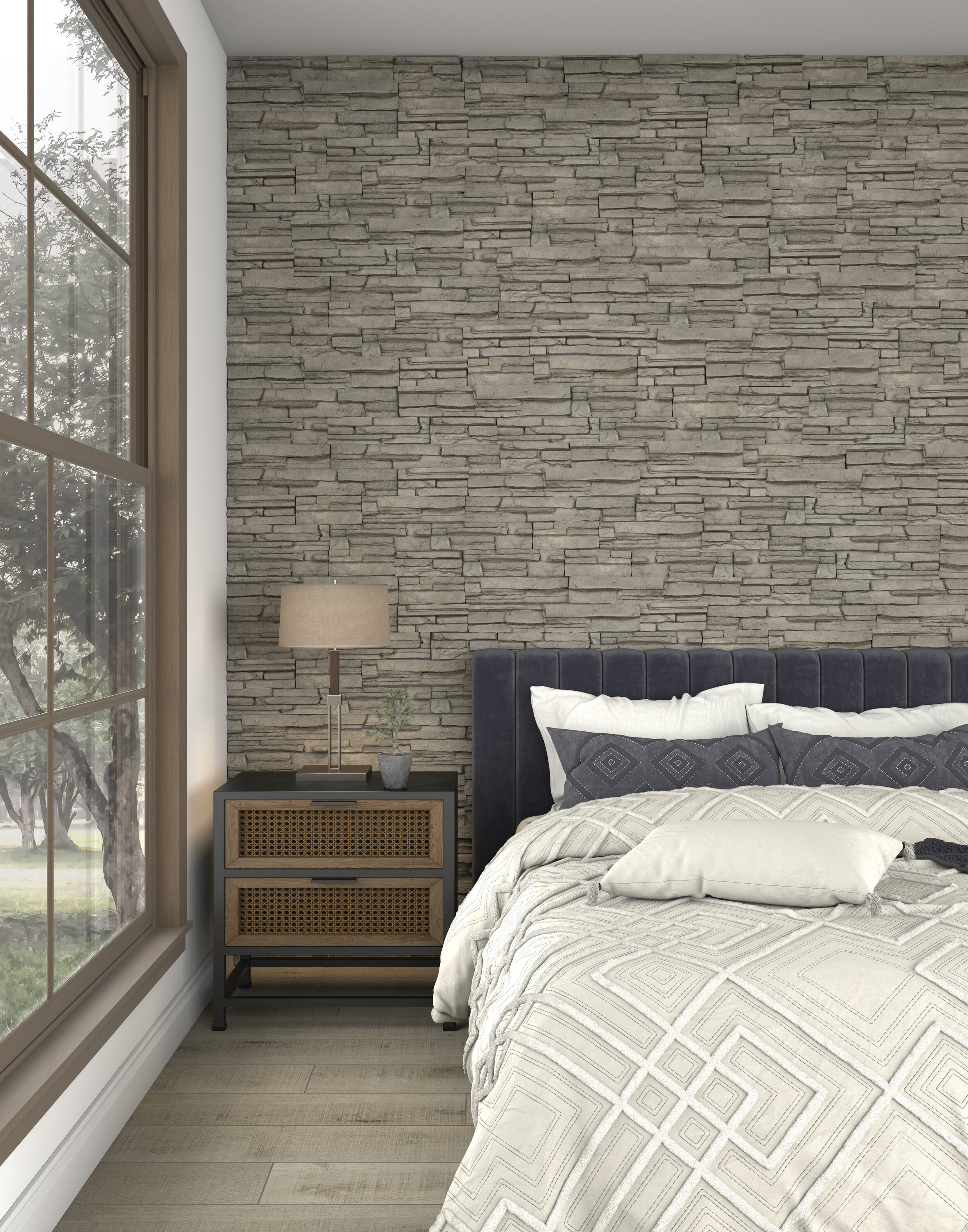 American Olean BH11PANELMANS1P Stone-Veneer - View #6