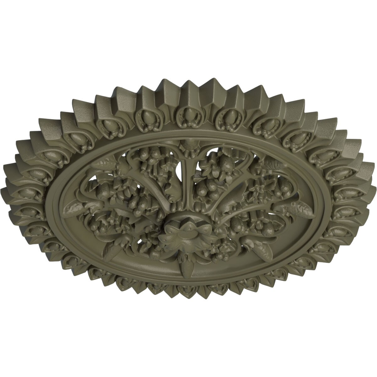 Ekena Millwork CM24LASSF Ceiling-Medallions - View #2