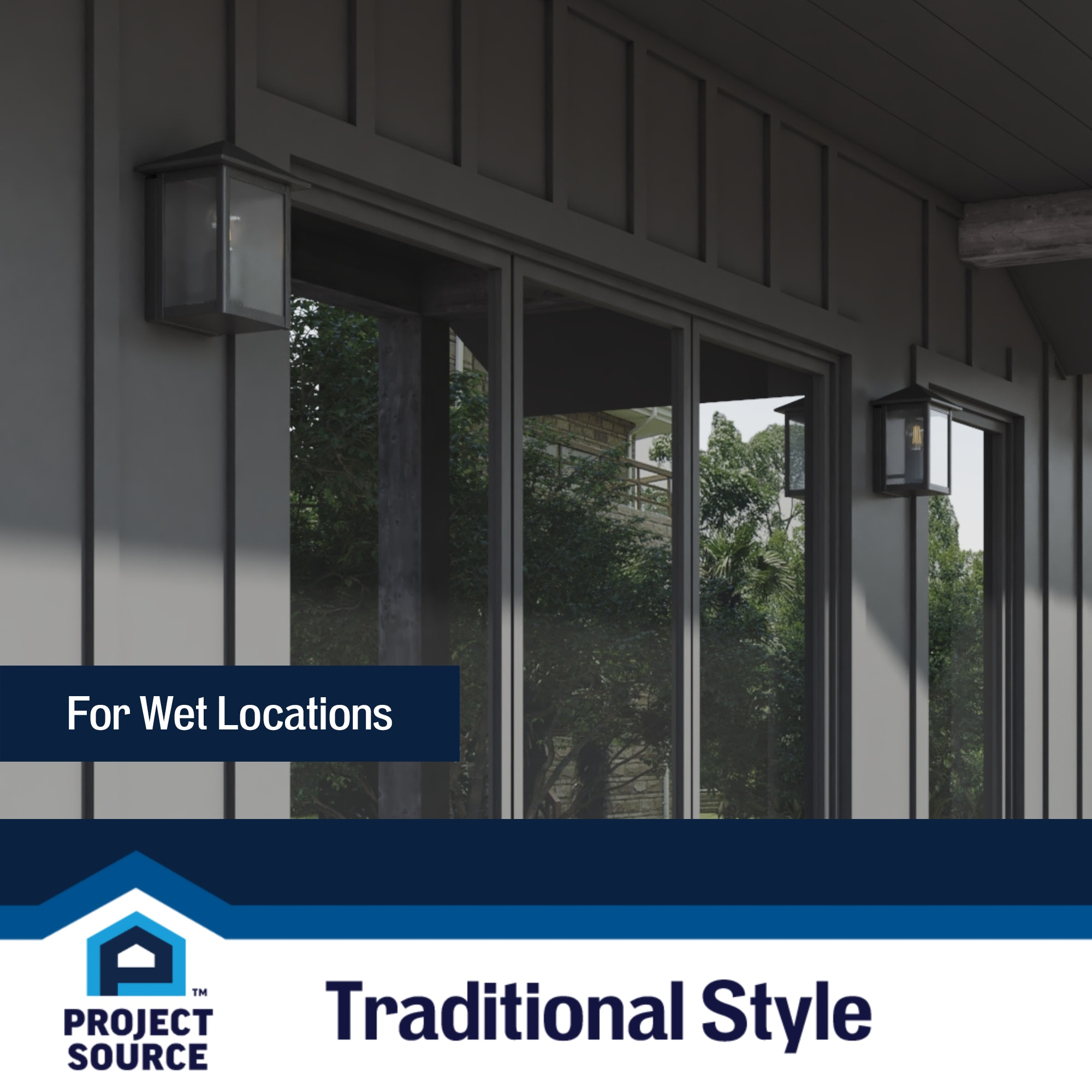 Project Source 43085 Outdoor-Wall-Lighting - View #6