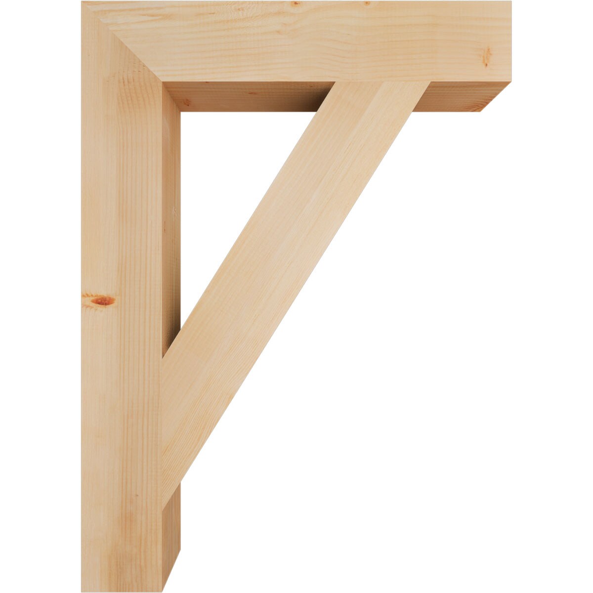 Ekena Millwork BKT06X32X44TRA05SDF Exterior-Brackets-Braces - View #3