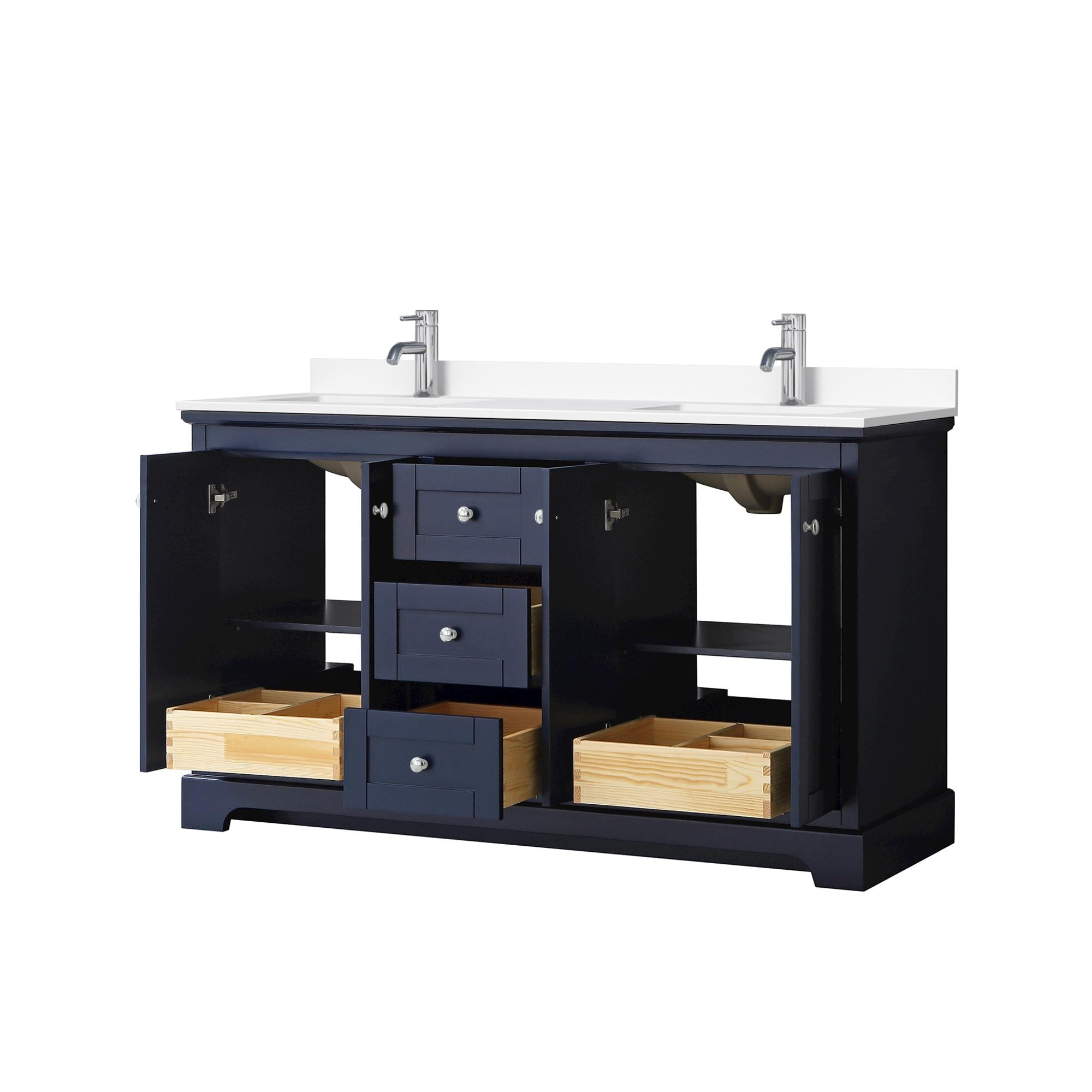 Wyndham Collection WCV232360DBCWCUNSMXX Bath-Vanity-Combo - View #3