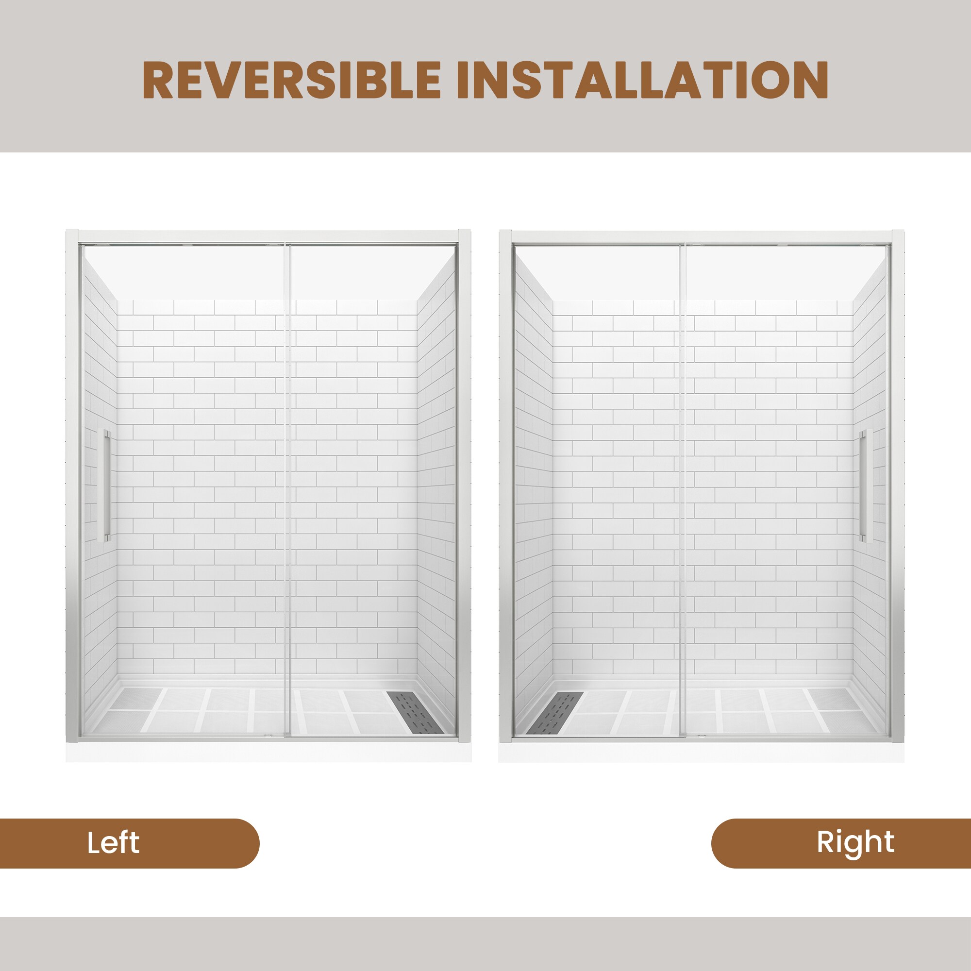 CASAINC CABR1302BN10L15 Alcove-Shower-Kit - View #5