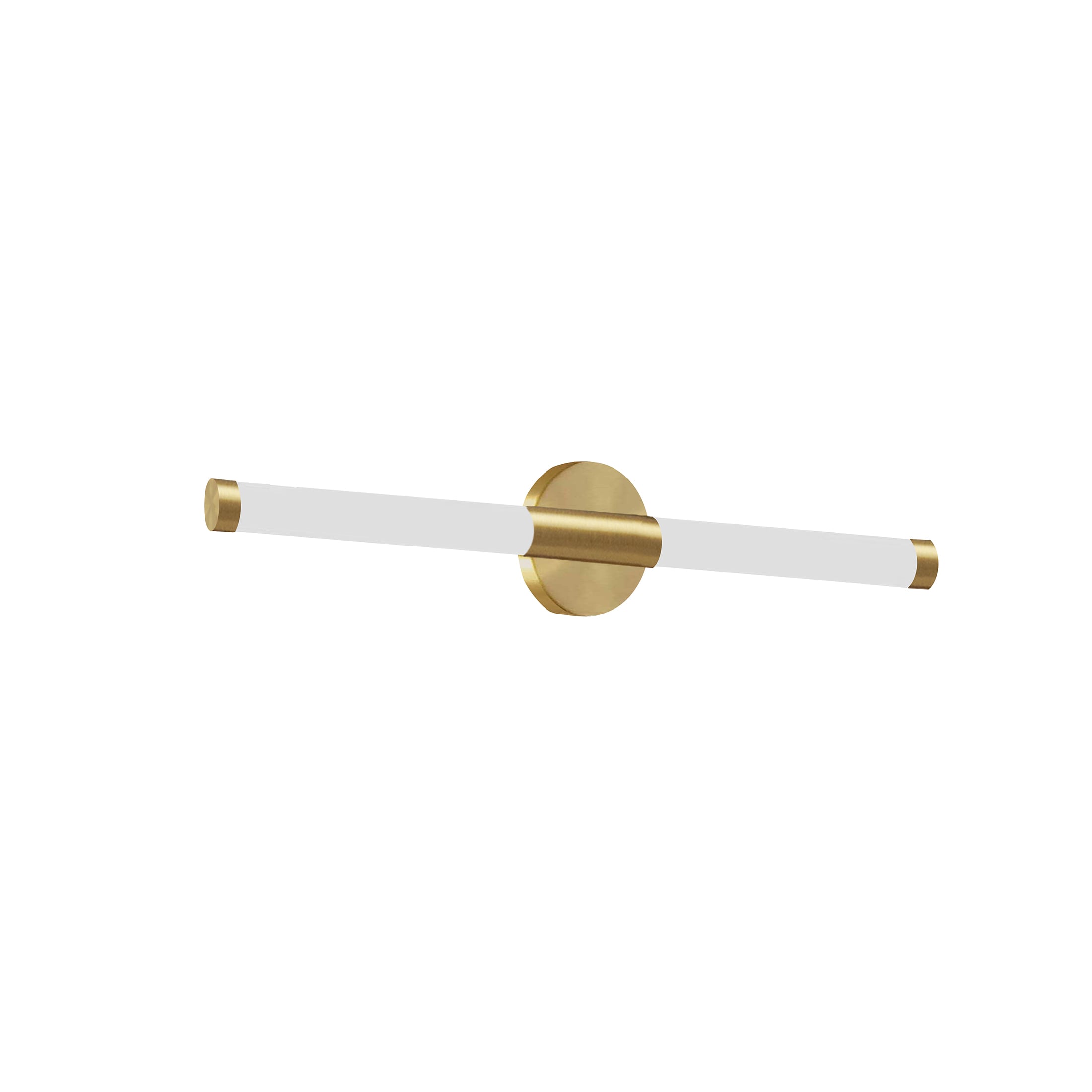 Dainolite CVT-2412LEDW-AGB Corvette 24-in 1 -Light Brass Integrated LED Modern/contemporary Vanity light