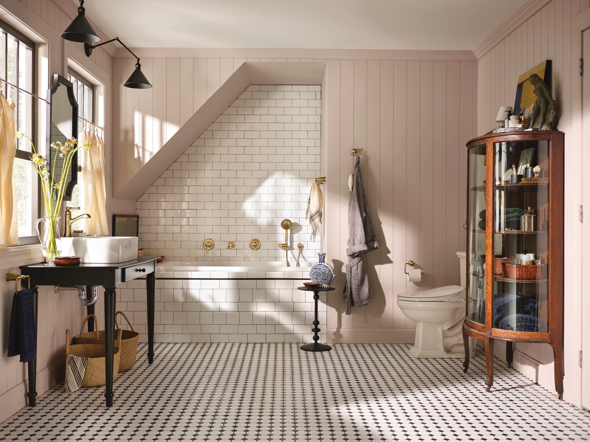 Moen WT681BZG Roman-Tub-Faucets - View #2