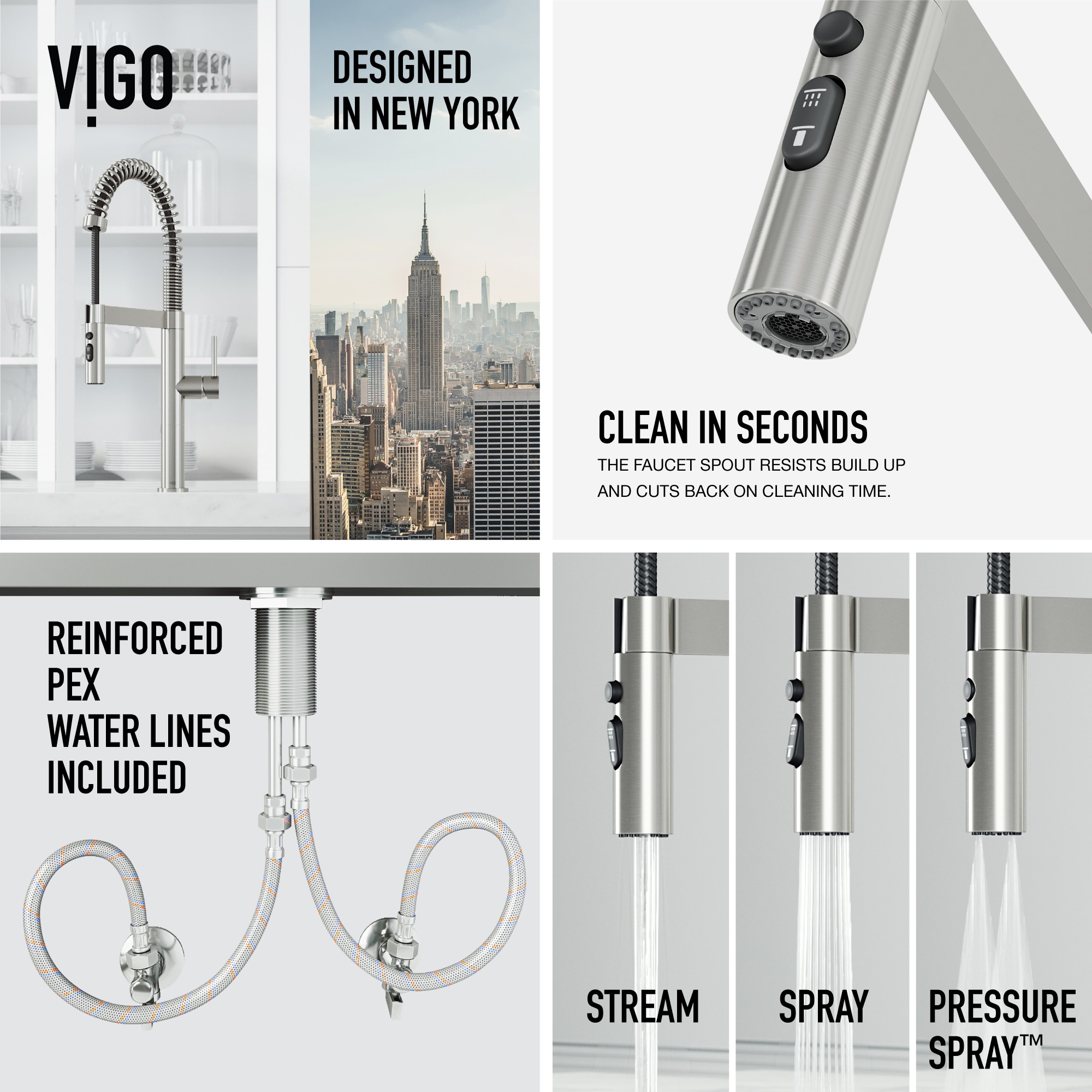 VIGO VG02052ST Kitchen-Faucets - View #6