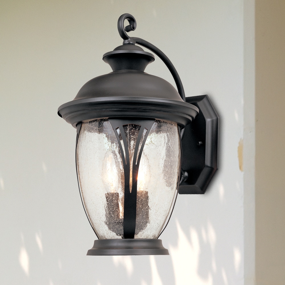 Designers Fountain Westchester 3 -Light 19.5-in H Bronze Hardwired Outdoor Wall Light