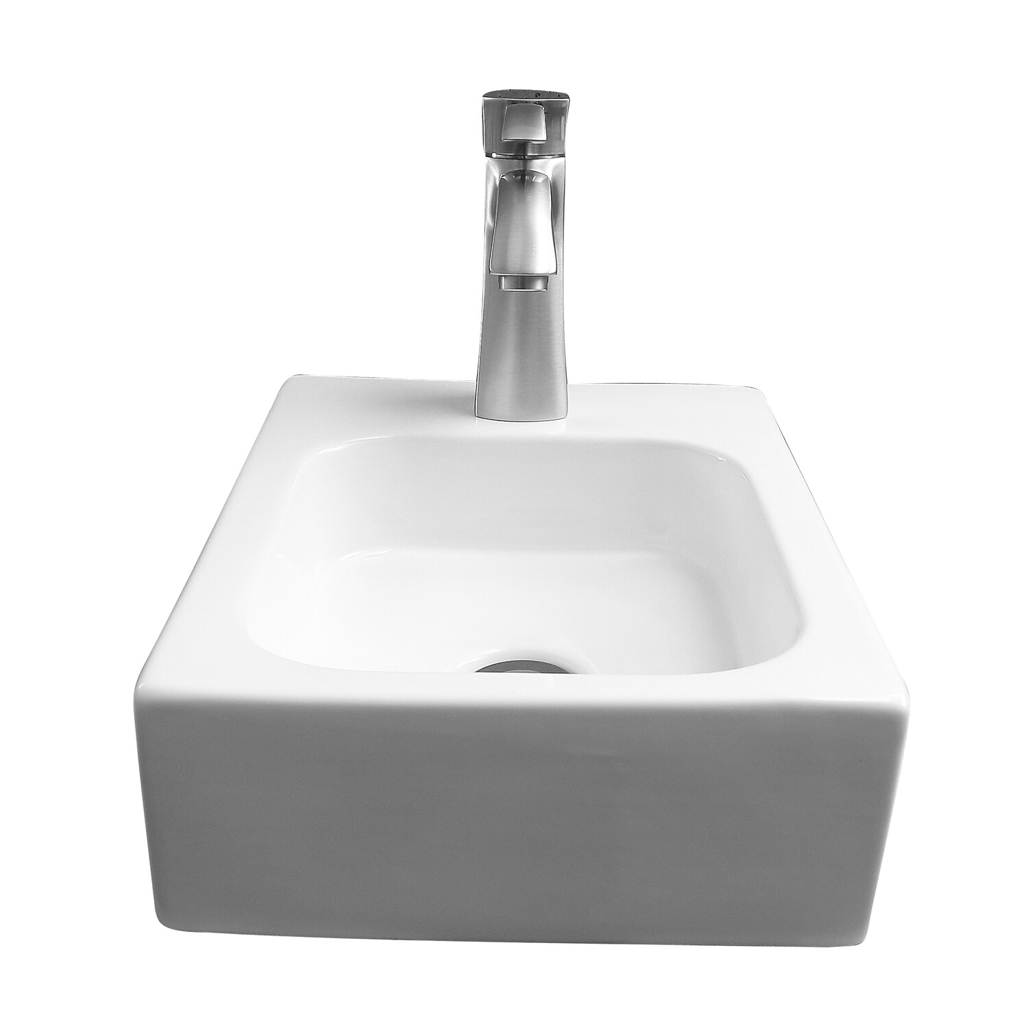 Gaston wall-hung basin Bathroom at Lowes.com