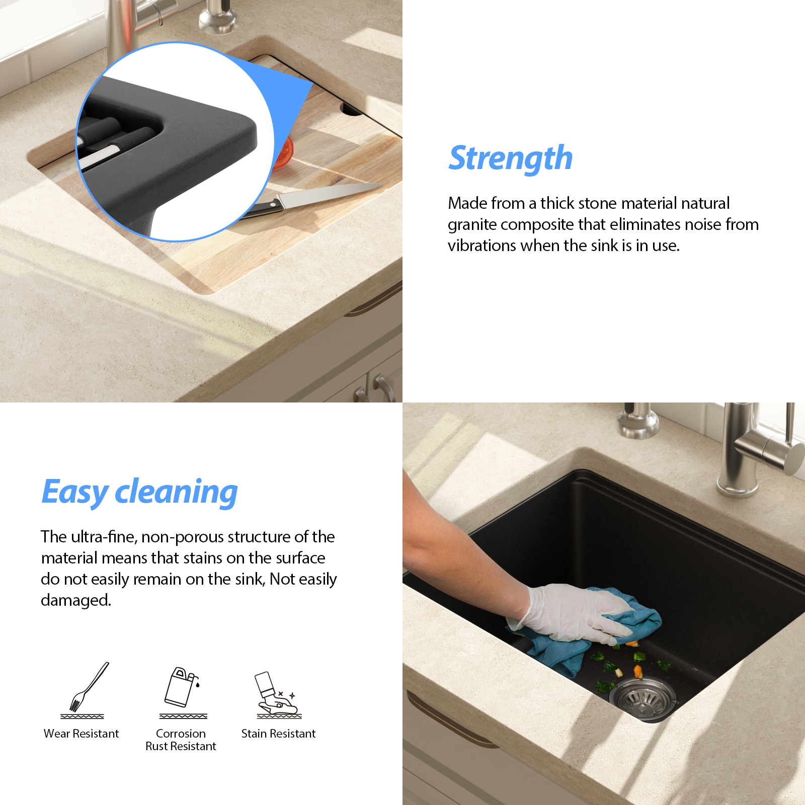 Lordear LD-SYSBLUS21 Kitchen-Sinks - View #6