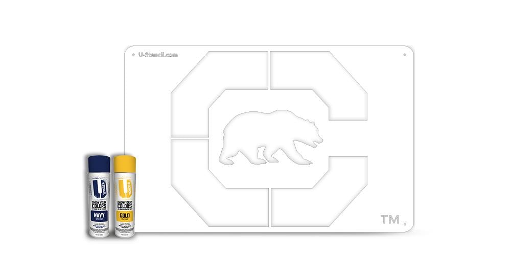 U-Stencil CABOOS-302 Cal Berkeley C BEAR Tailgater Kit