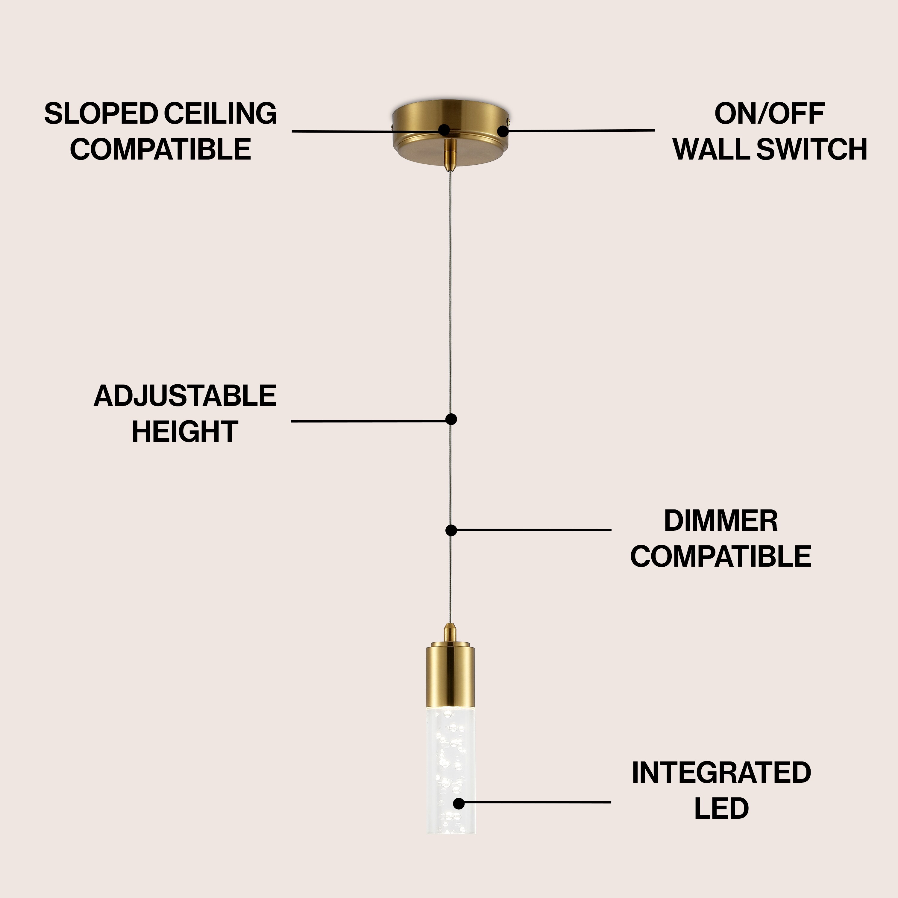 JONATHAN  Y JYL7221B Pendant-Lights - View #3
