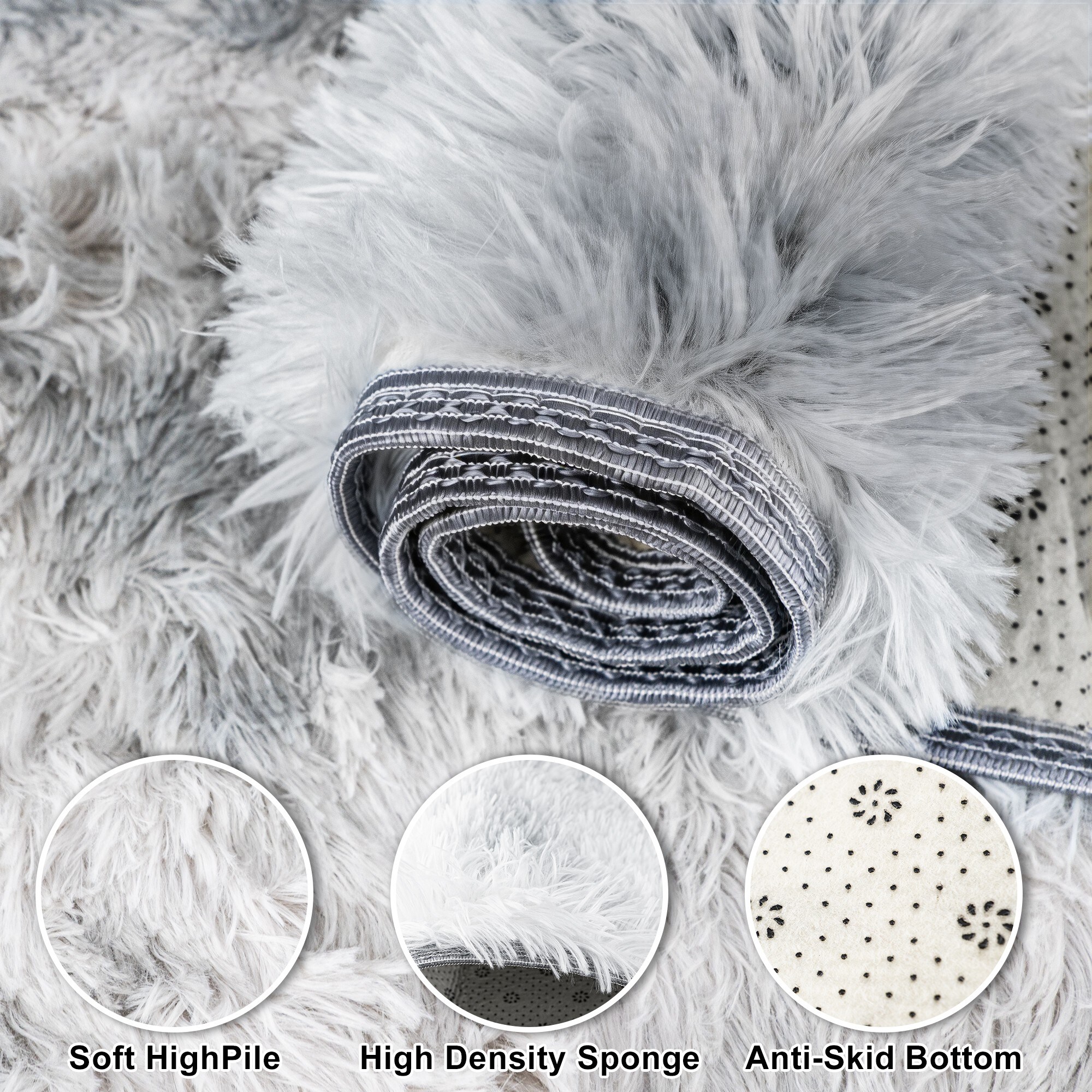 PAIHOME LS-23-HFGR-3P rugs - View #6