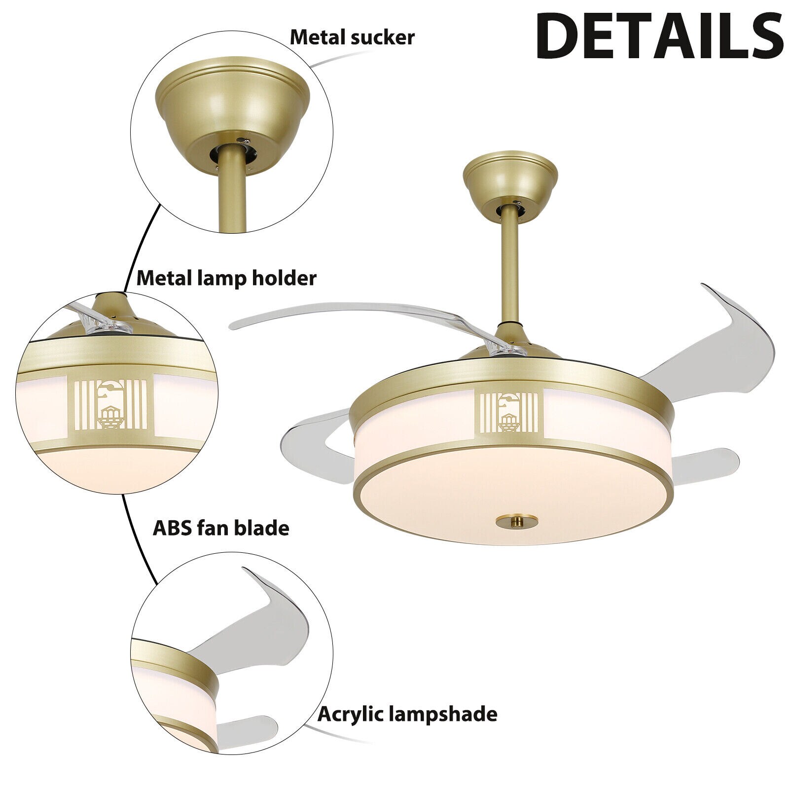 Oukaning JZUCOD-01330099 Ceiling-Fans - View #5