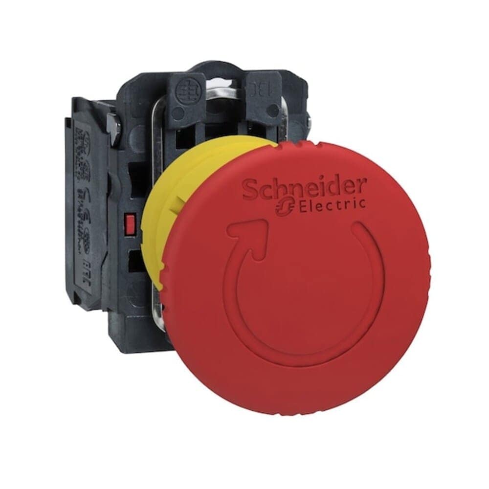 Schneider Electric Emergency Stop Push Button 22 mm 1NC Red XB5AS8442 #XB5AS8442