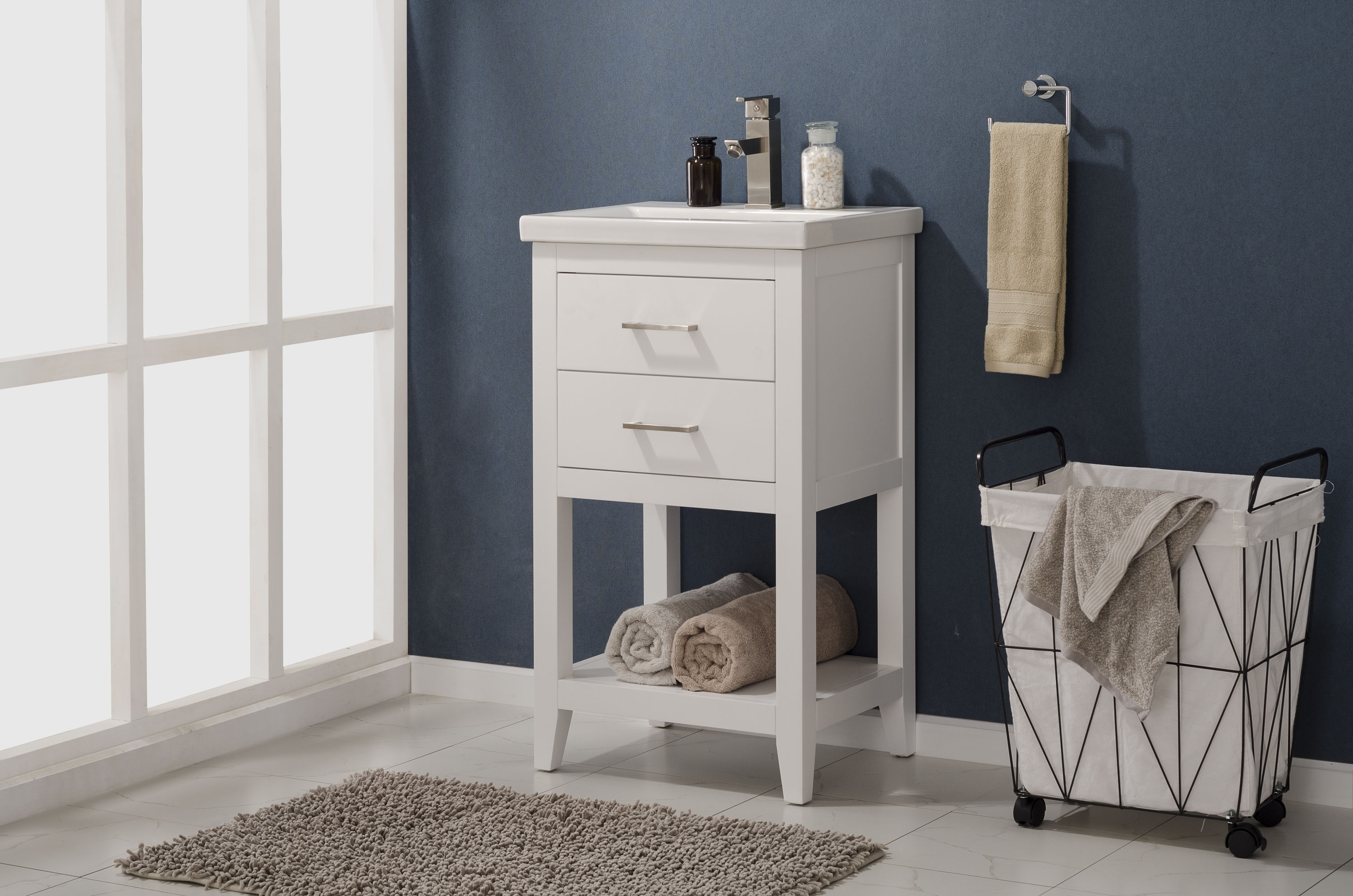 Design Element S02-20-WT Bath-Vanity-Combo - View #2