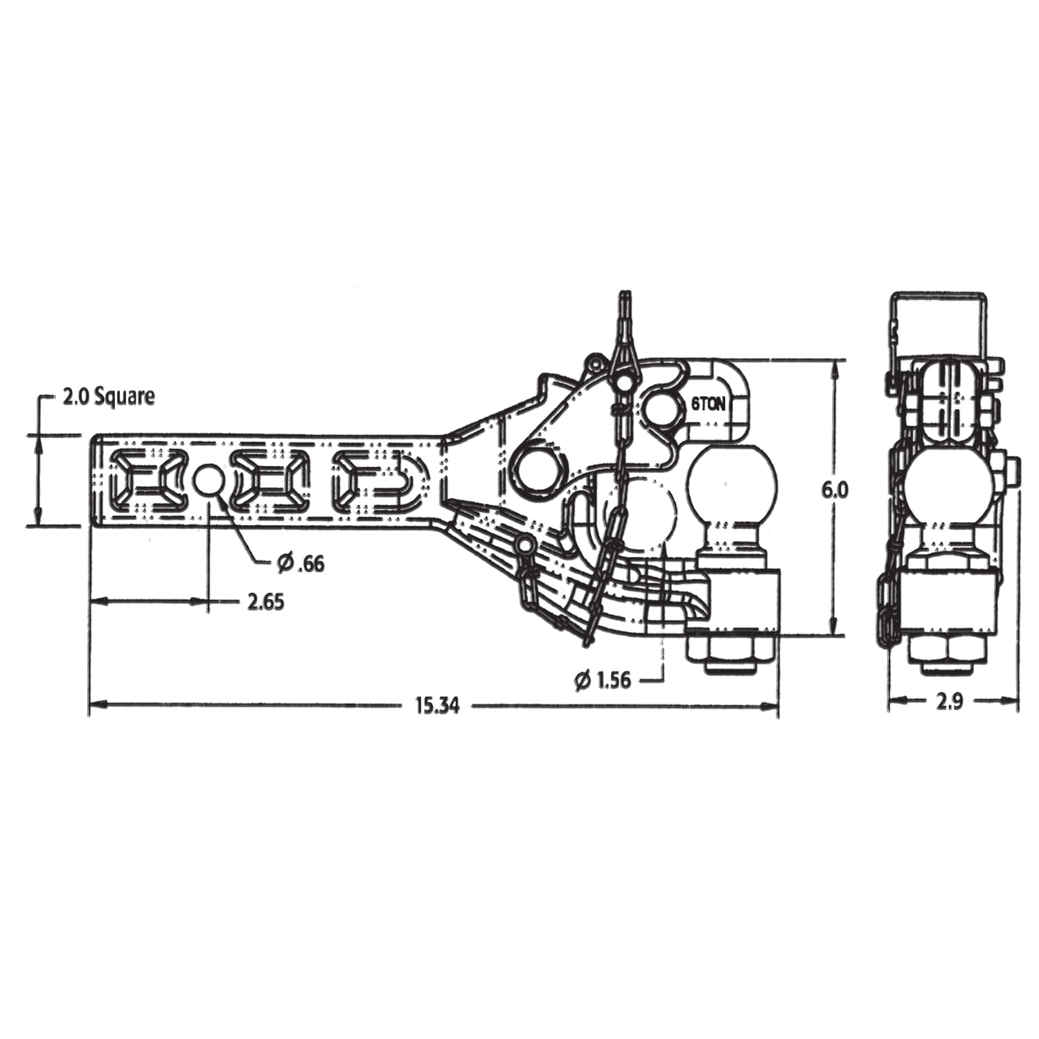 Buyers Products RM62000 Hitch-Balls - View #3