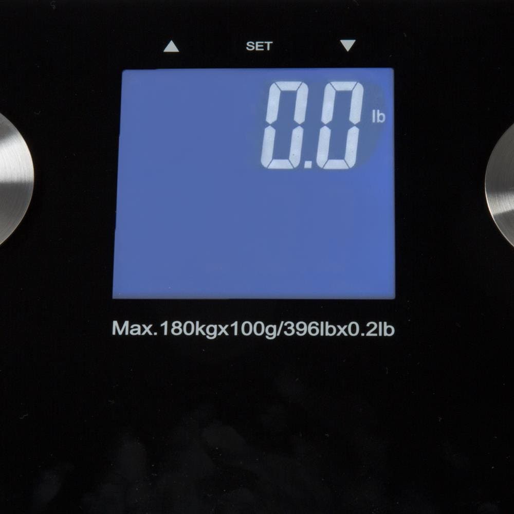 Fleming Supply Digital Scale - Body Weight, Fat, and Hydration -BIA