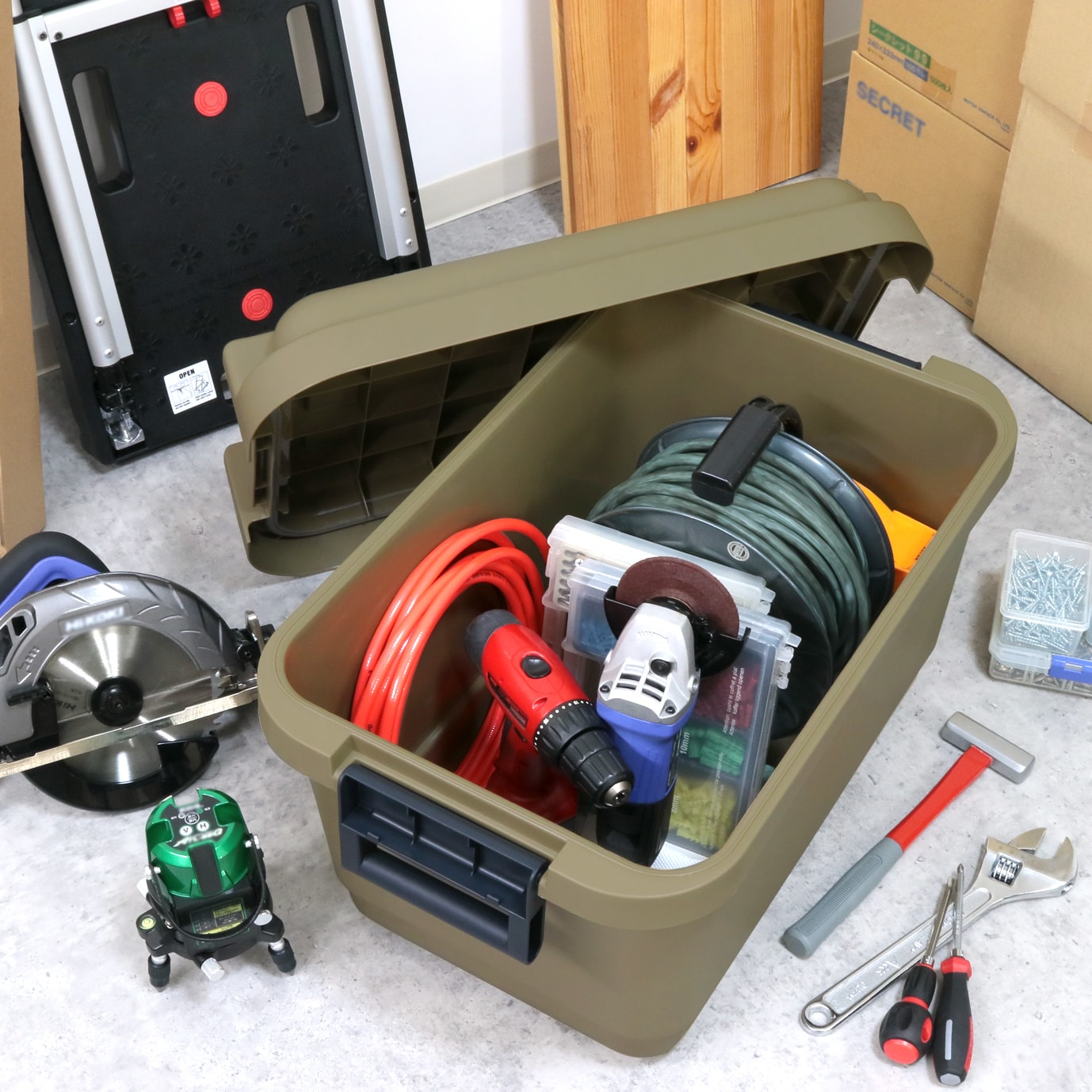 Astage 174412 Plastic-Storage-Totes - View #2