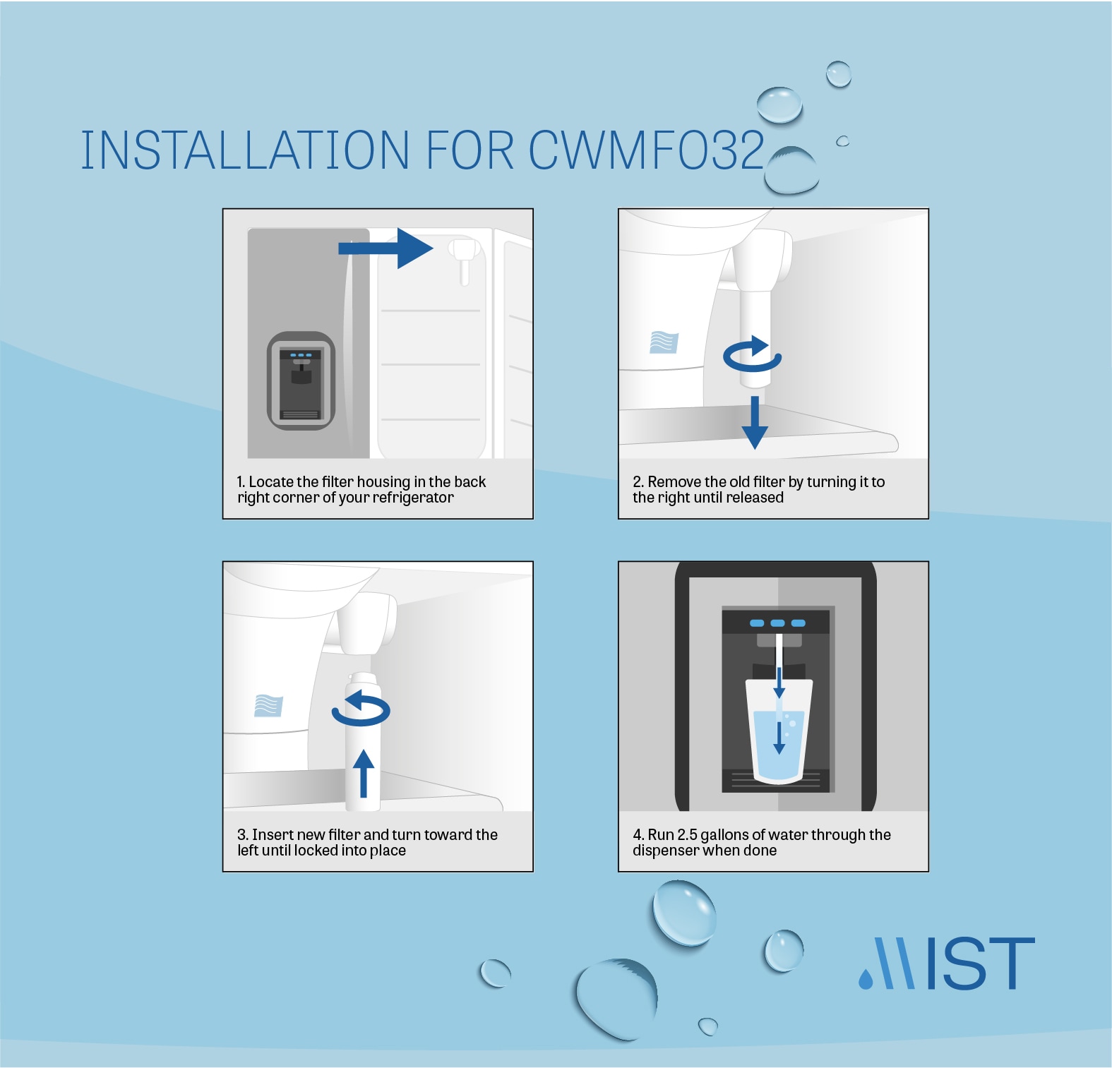 Mist CWMF332 Refrigerator-Water-Filters - View #5