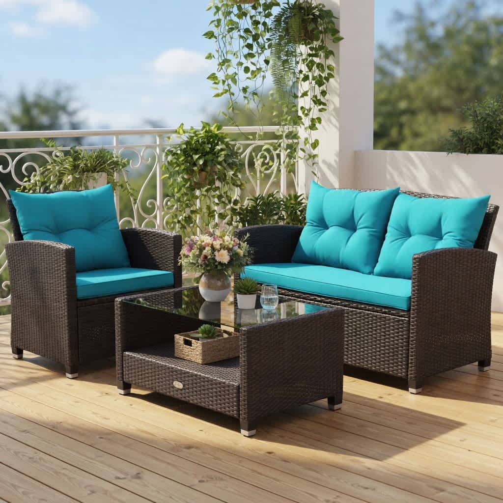 Choco Moon 5357455152606 Patio-Conversation-Sets - View #5