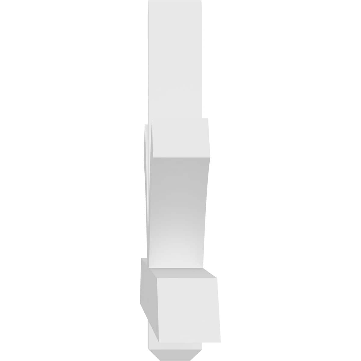 Ekena Millwork GBP096X24X0404RED00 Exterior-Brackets-Braces - View #3