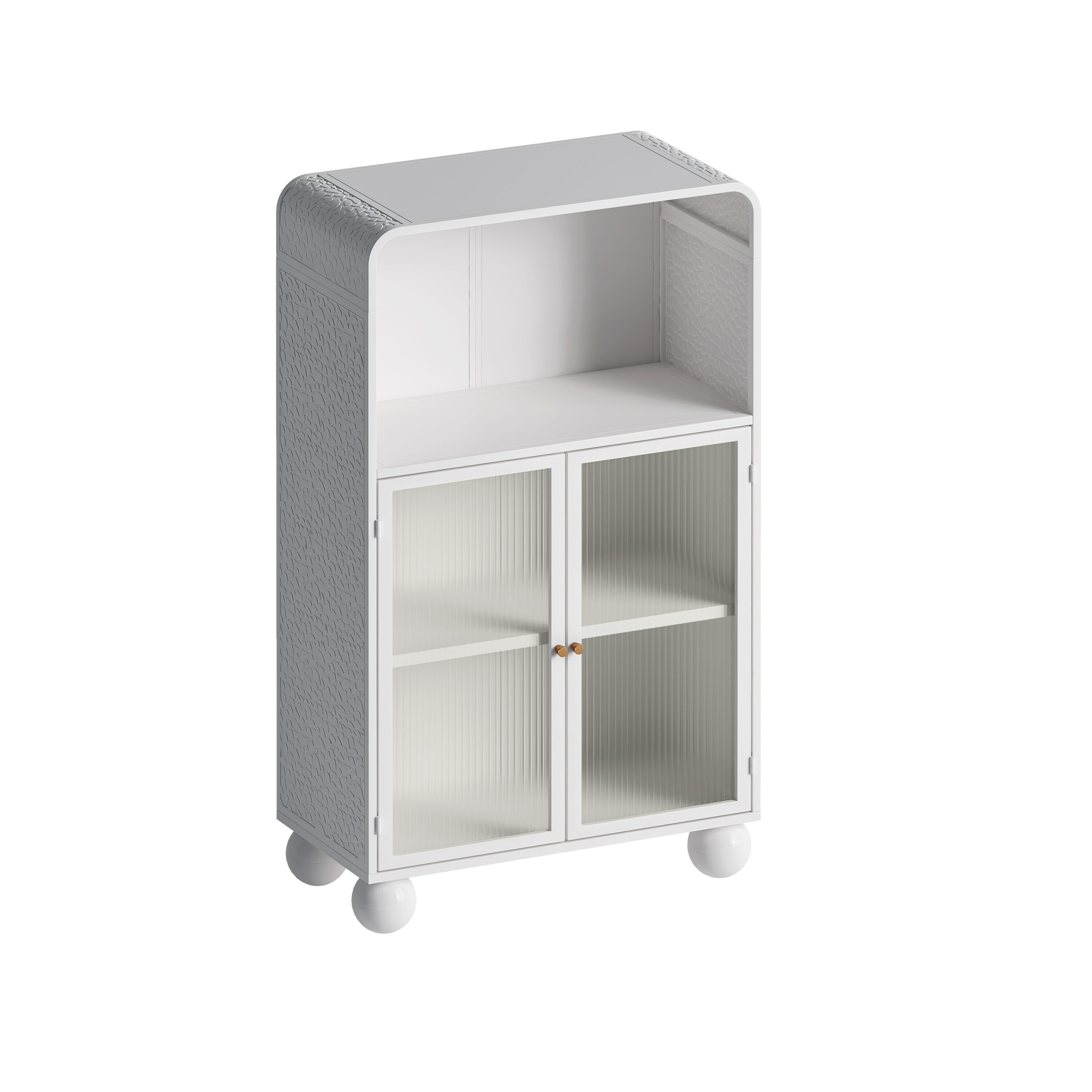 Hrinhom BA06-WHITE Linen-Cabinets - View #5