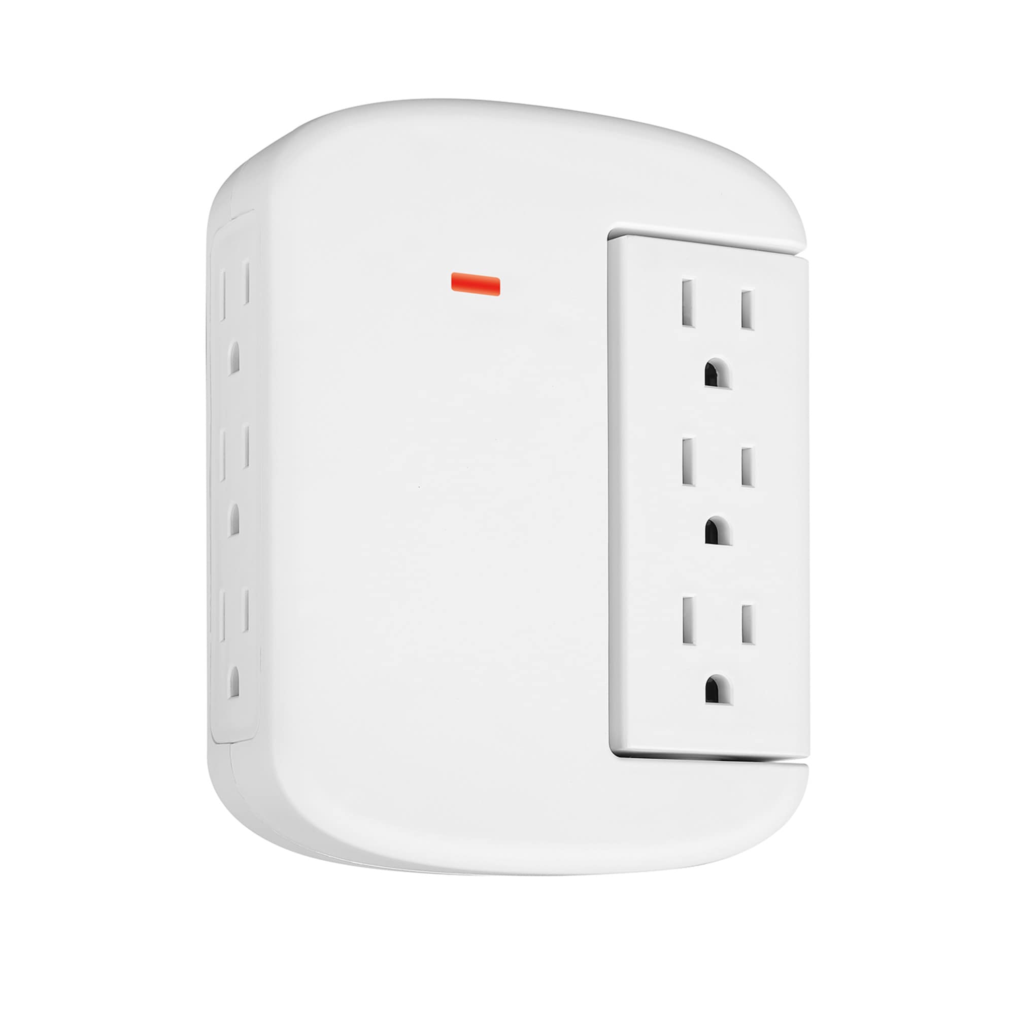Utilitech 6-Outlet 900 Joules 15-Watt White Indoor Ac Surge Protector