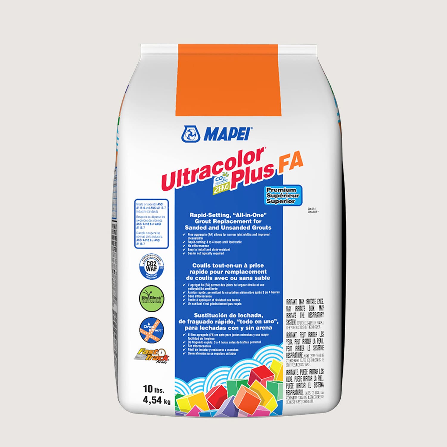 MAPEI 6BU503805 Ultracolor Plus FA Avalanche #5038 All-in-one Grout (10-lb)