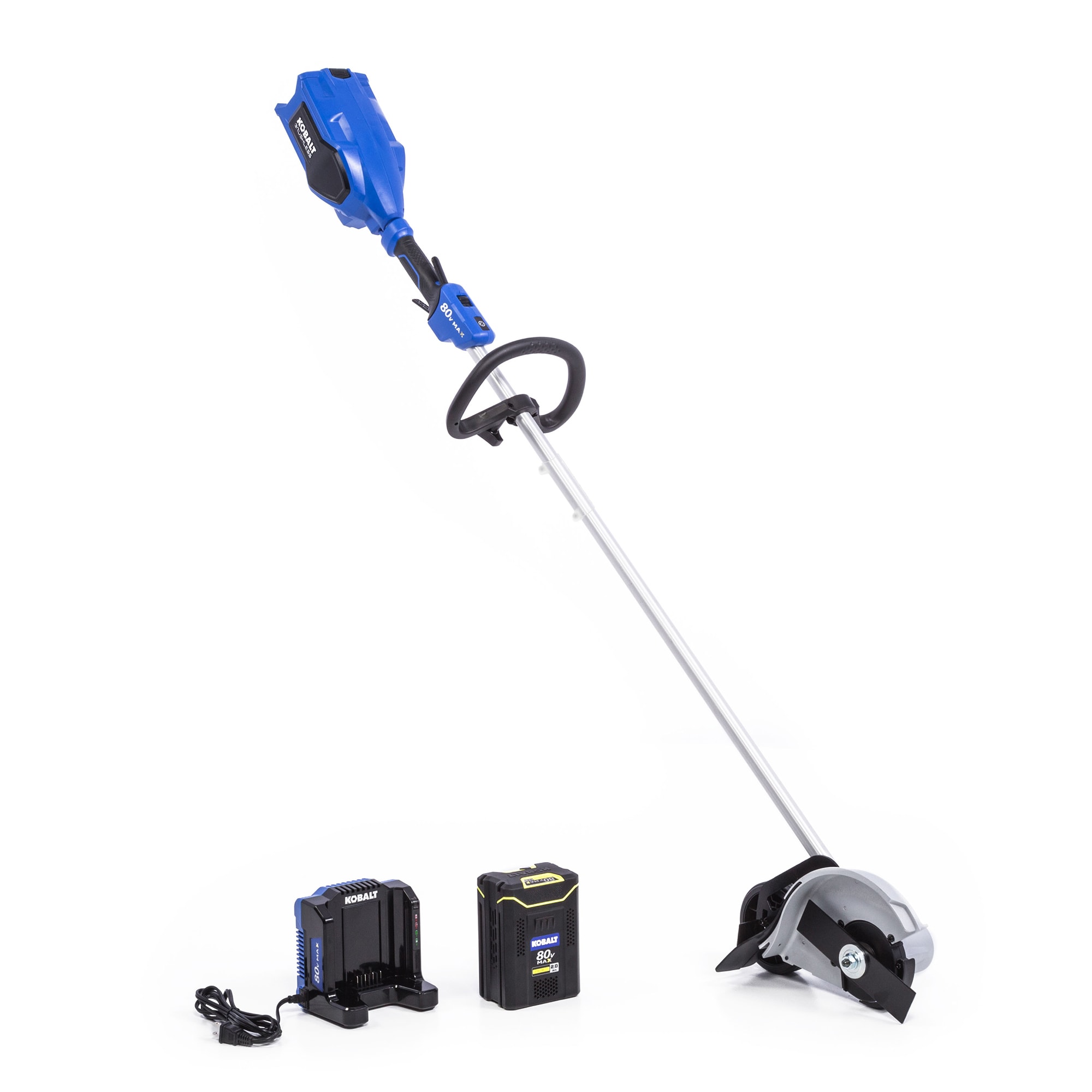 Kobalt 80 Volt 8 in Handheld Battery Lawn Edger Battery Included in the Lawn Edgers department at Lowes