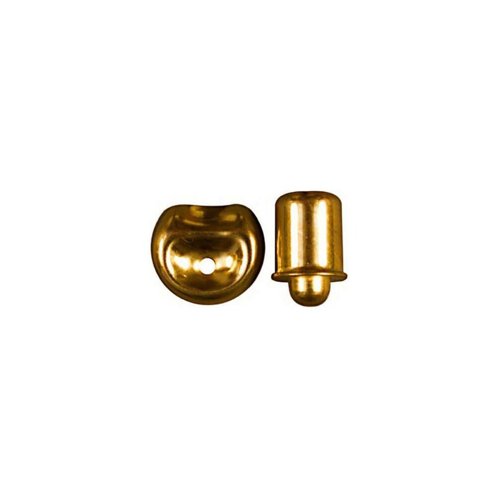 CRKT ZX9TRVAL32501 N219-055 0.38 in. Bright Brass Bullet Catch, 4 Pack