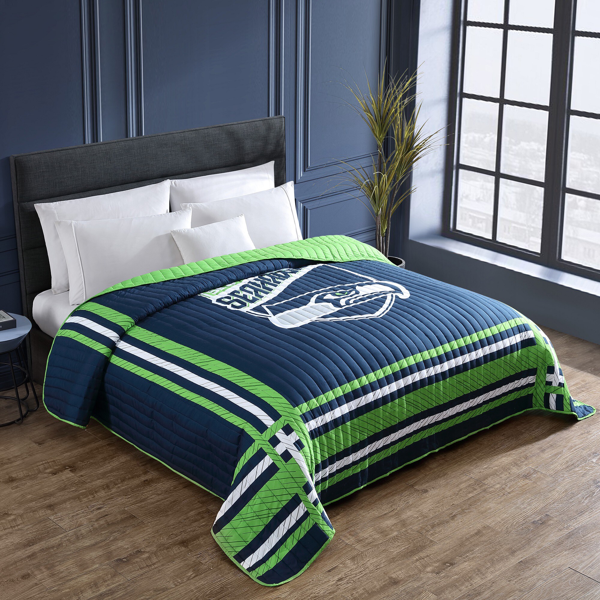 Cathay Sports Seattle Seahawks 5-Piece College Navy/Action Green