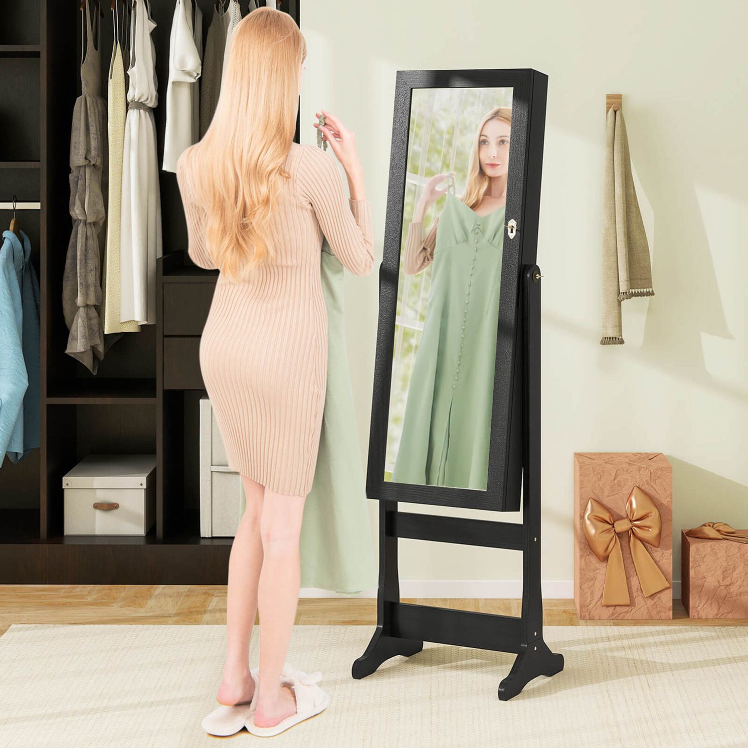 Costway HCST04727 Jewelry-Armoires - View #5