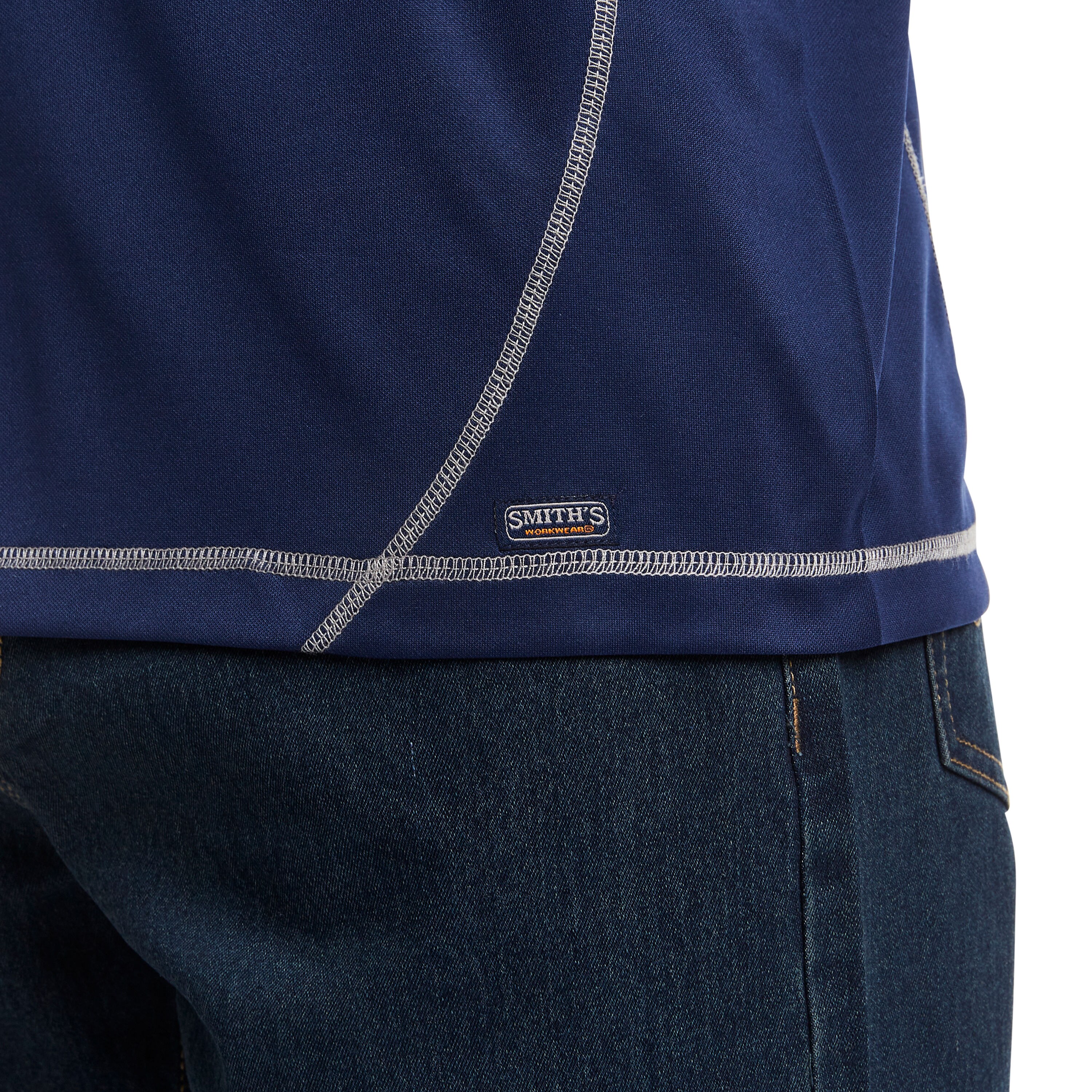 Smith's Workwear Denim Camo-199g Cotton/Polyester Thermal Base Layer  (Medium)