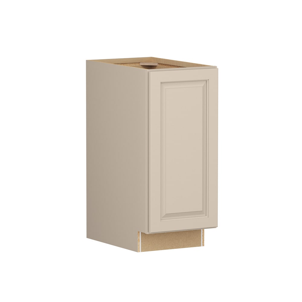 Shenandoah Stemson 15-in W x 34.5-in H x 24-in D Oat Painted Base Fully Assembled Cabinet Raised Panel Raised panel
