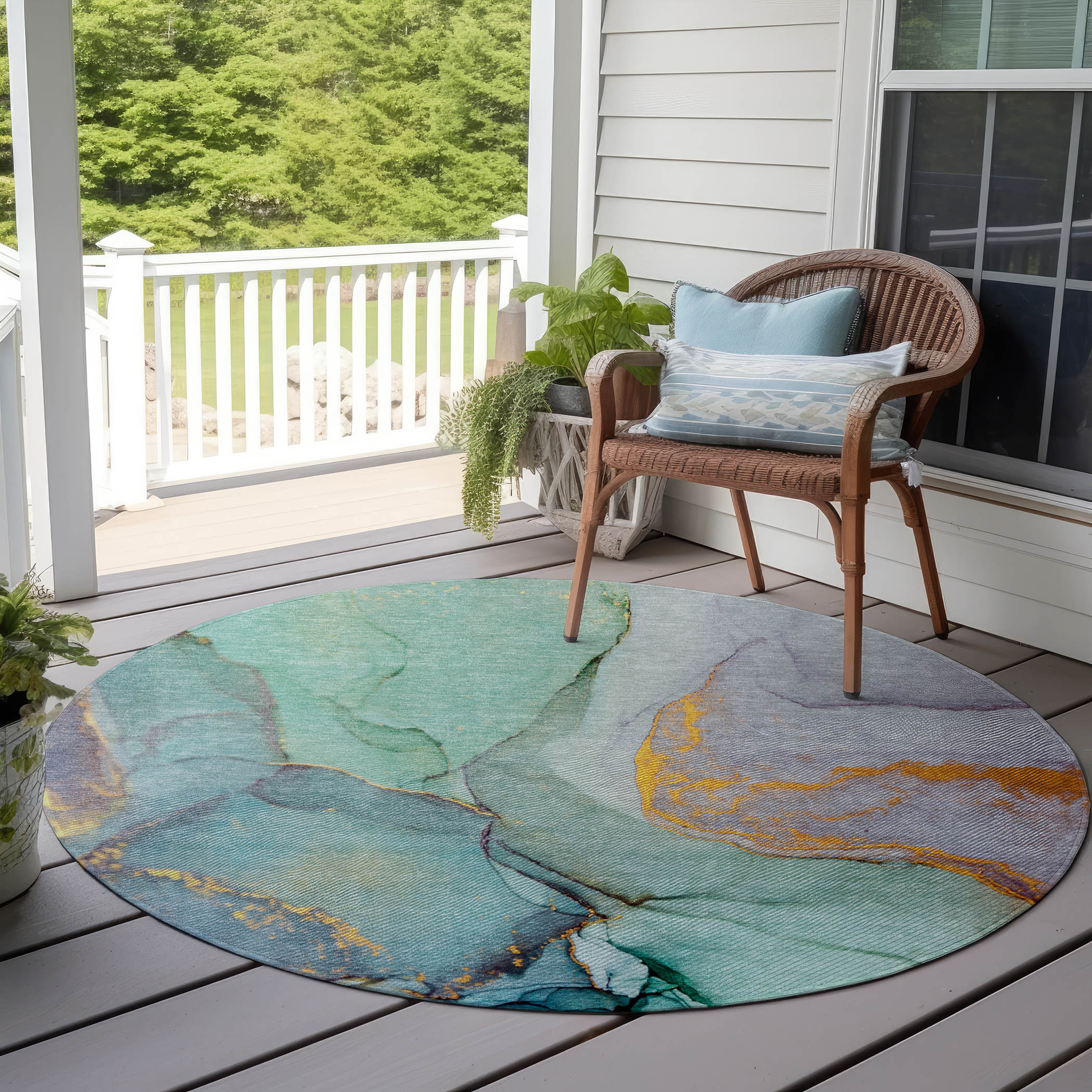 Addison Rugs ACN506TE8RO rugs - View #7