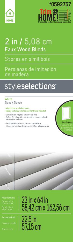 Style Selections 75423 blinds - View #6