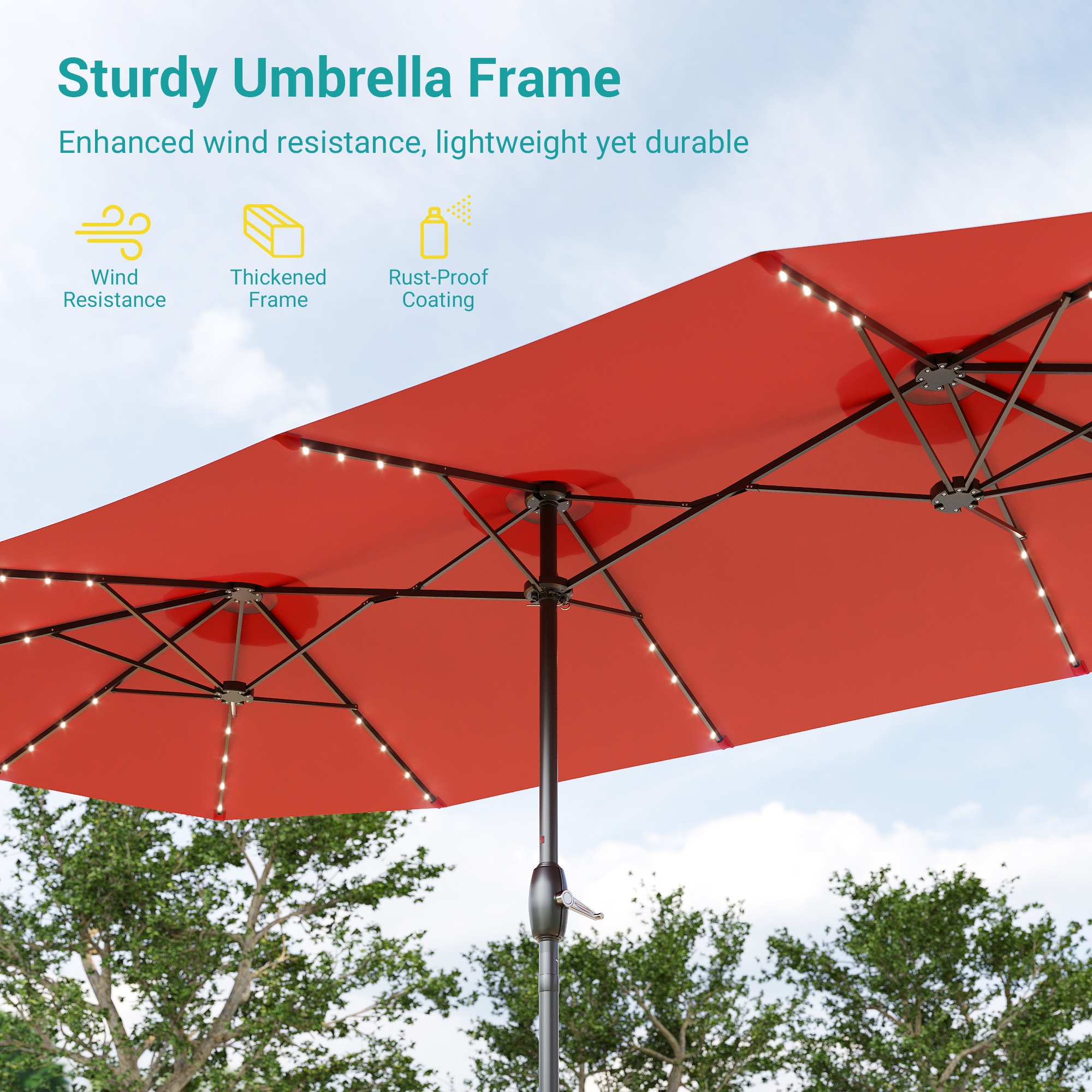 ACEGOSES LW-LED460RD Umbrellas-2 - View #5