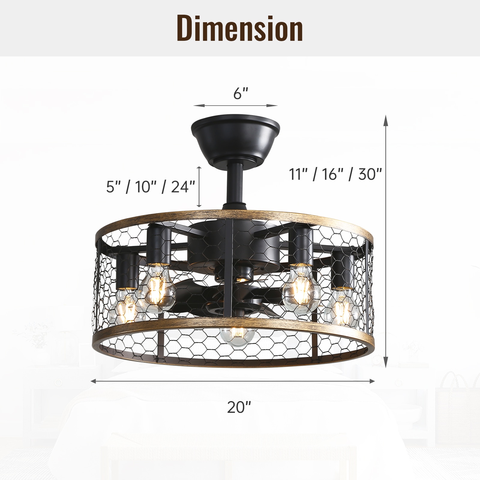 Sofucor LS-20K002A-W Ceiling-Fans - View #9